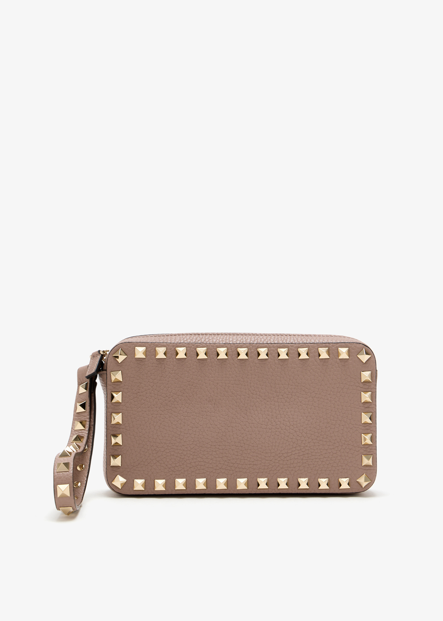 

Rockstud pouch, Pink