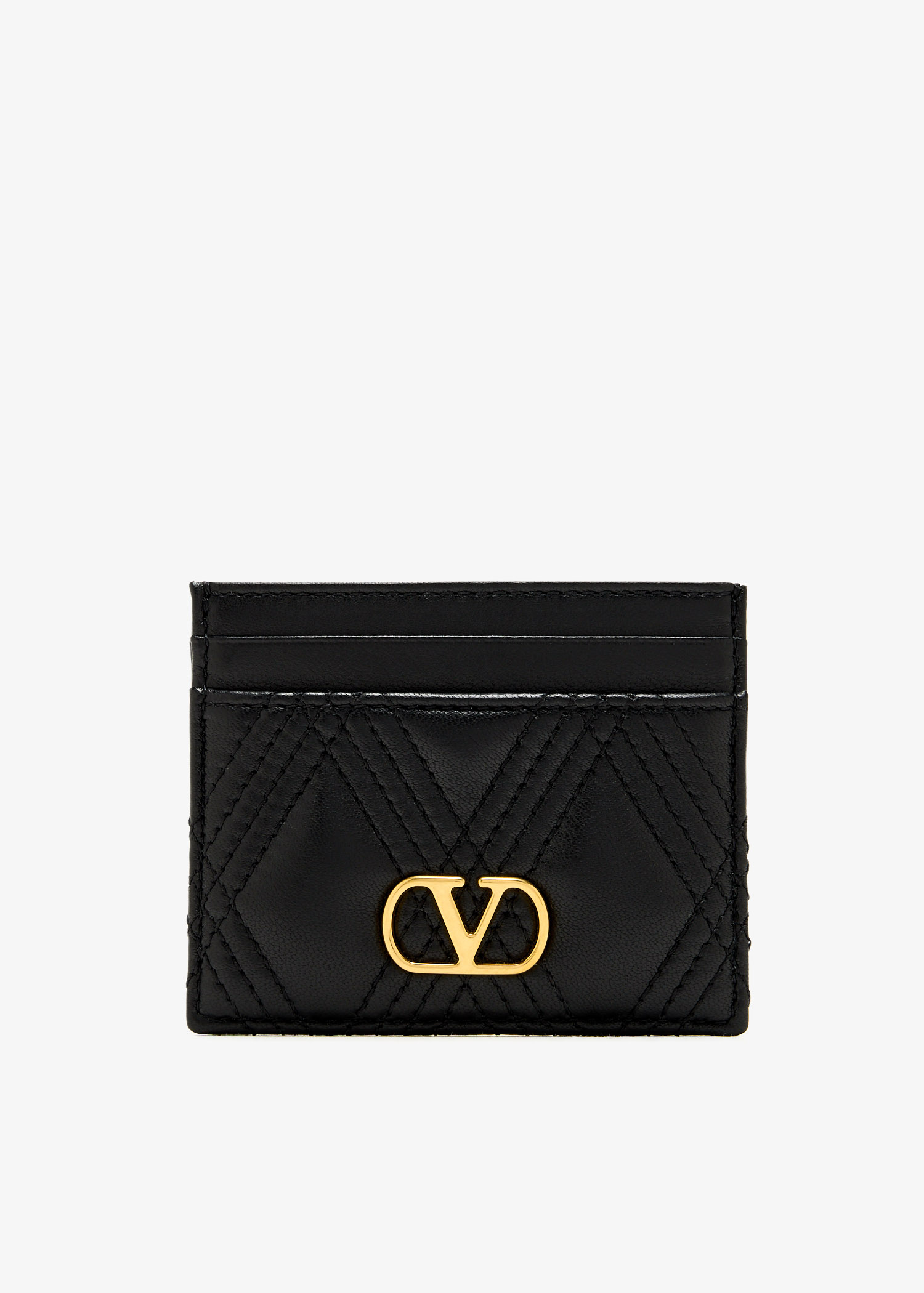 

Quiltie 67 cardholder, Black