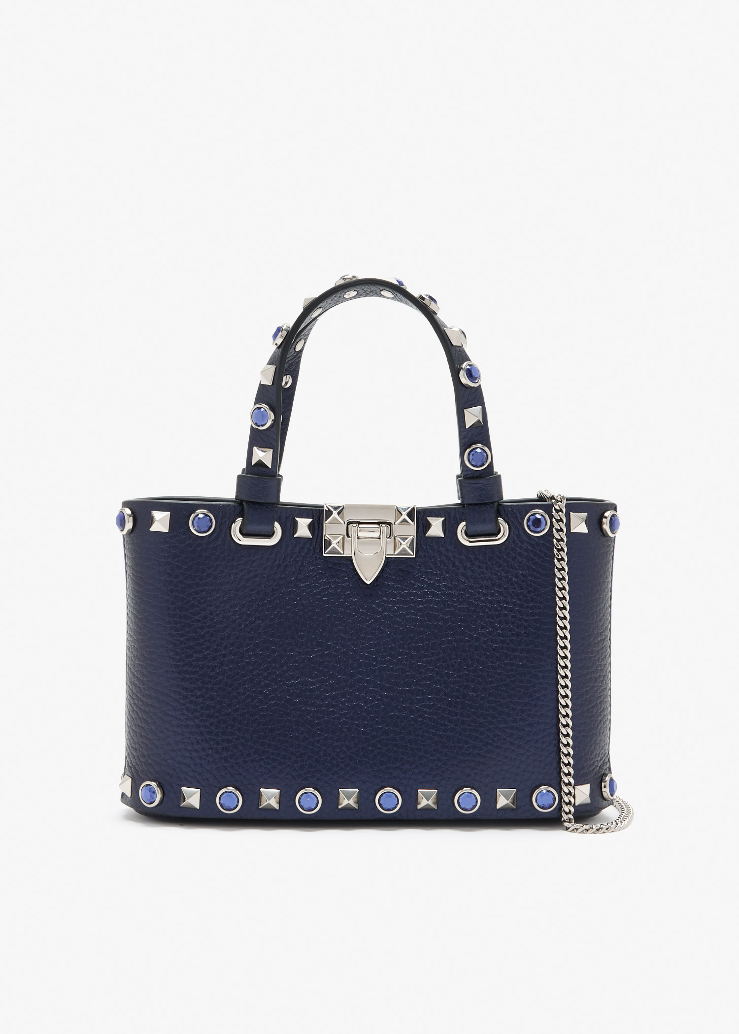 

Rockstud mini bag, Navy