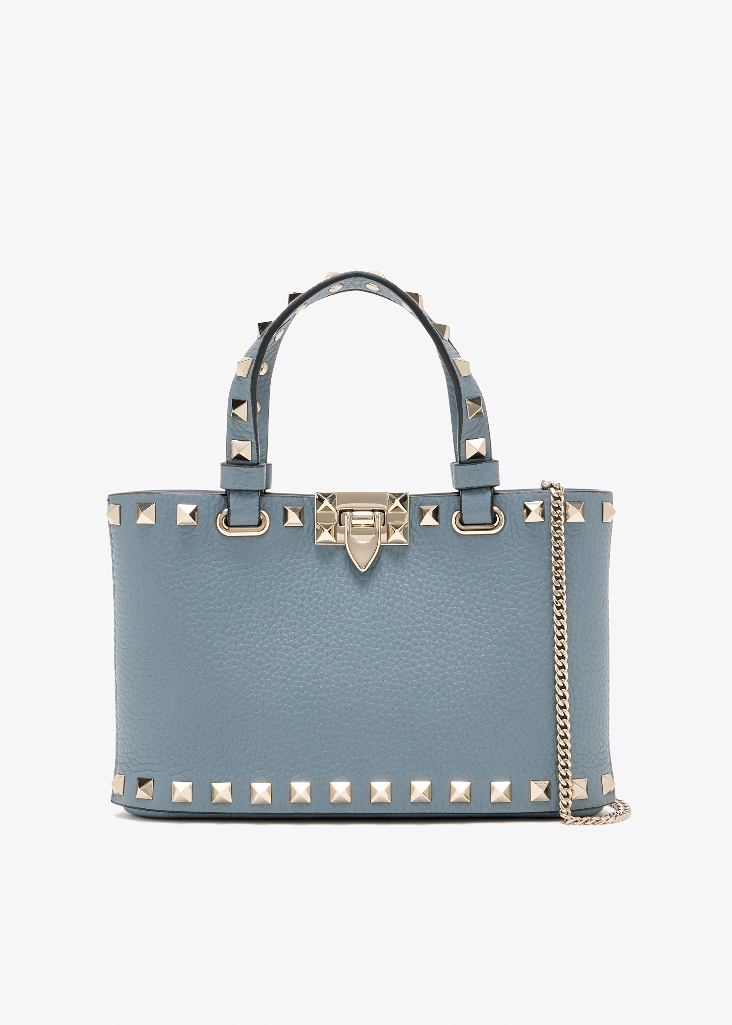

Rockstud mini shopping bag, Blue