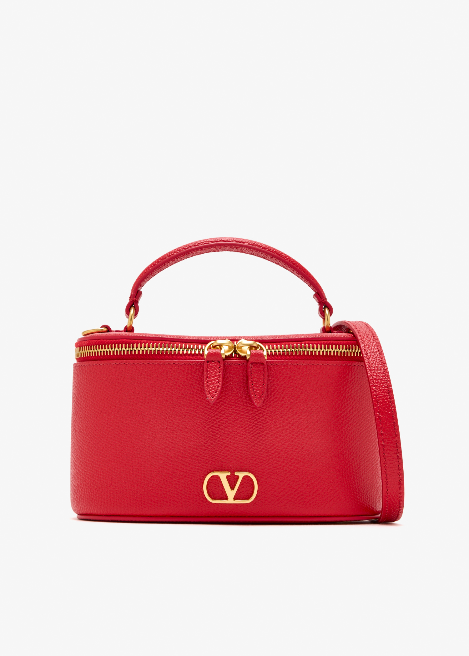 

VLogo Signature mini bag, Red