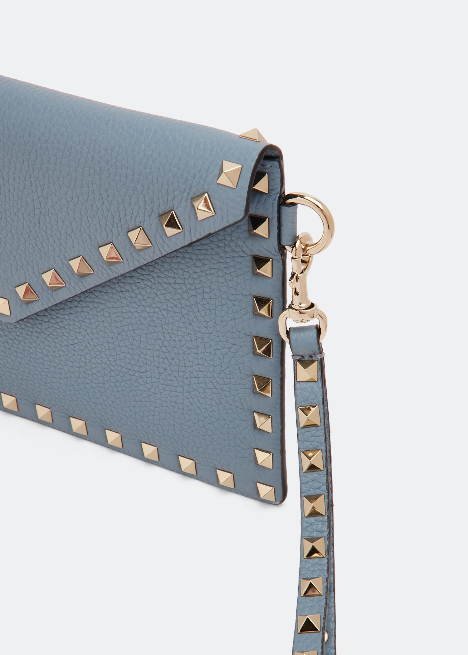

Rockstud pouch, Blue