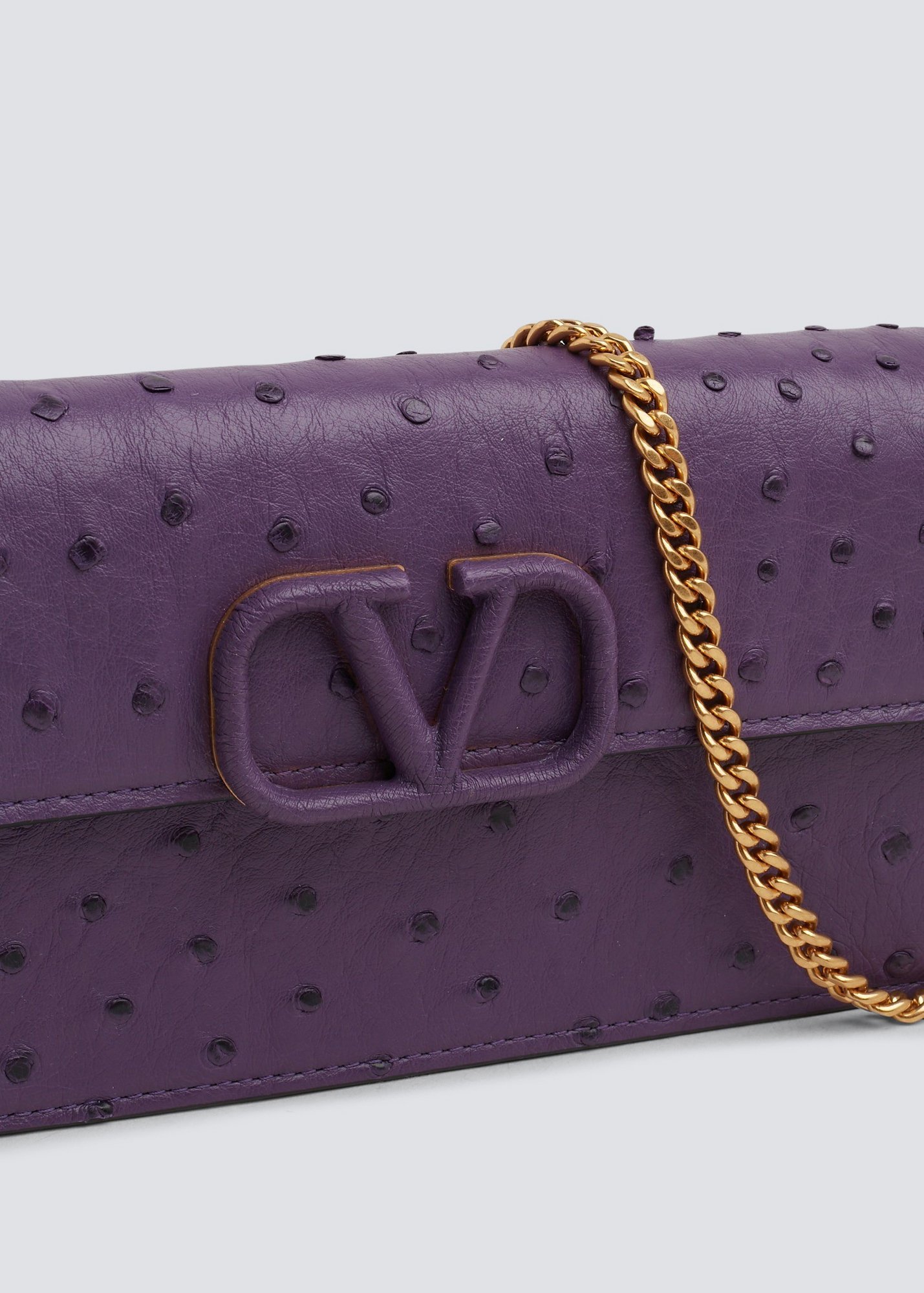 

VLogo Signature chain wallet, Purple