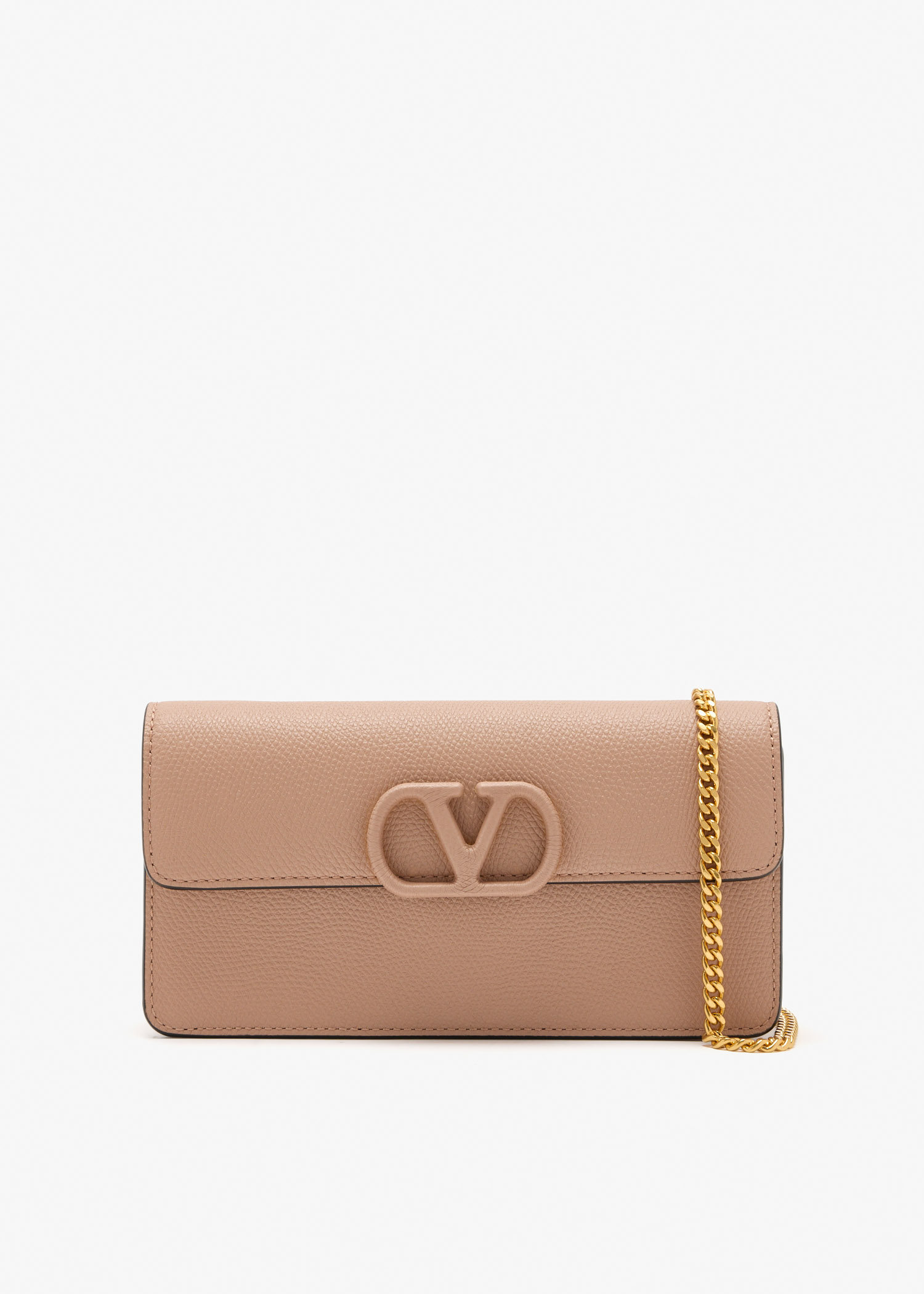 

VLogo Signature chain wallet, Pink