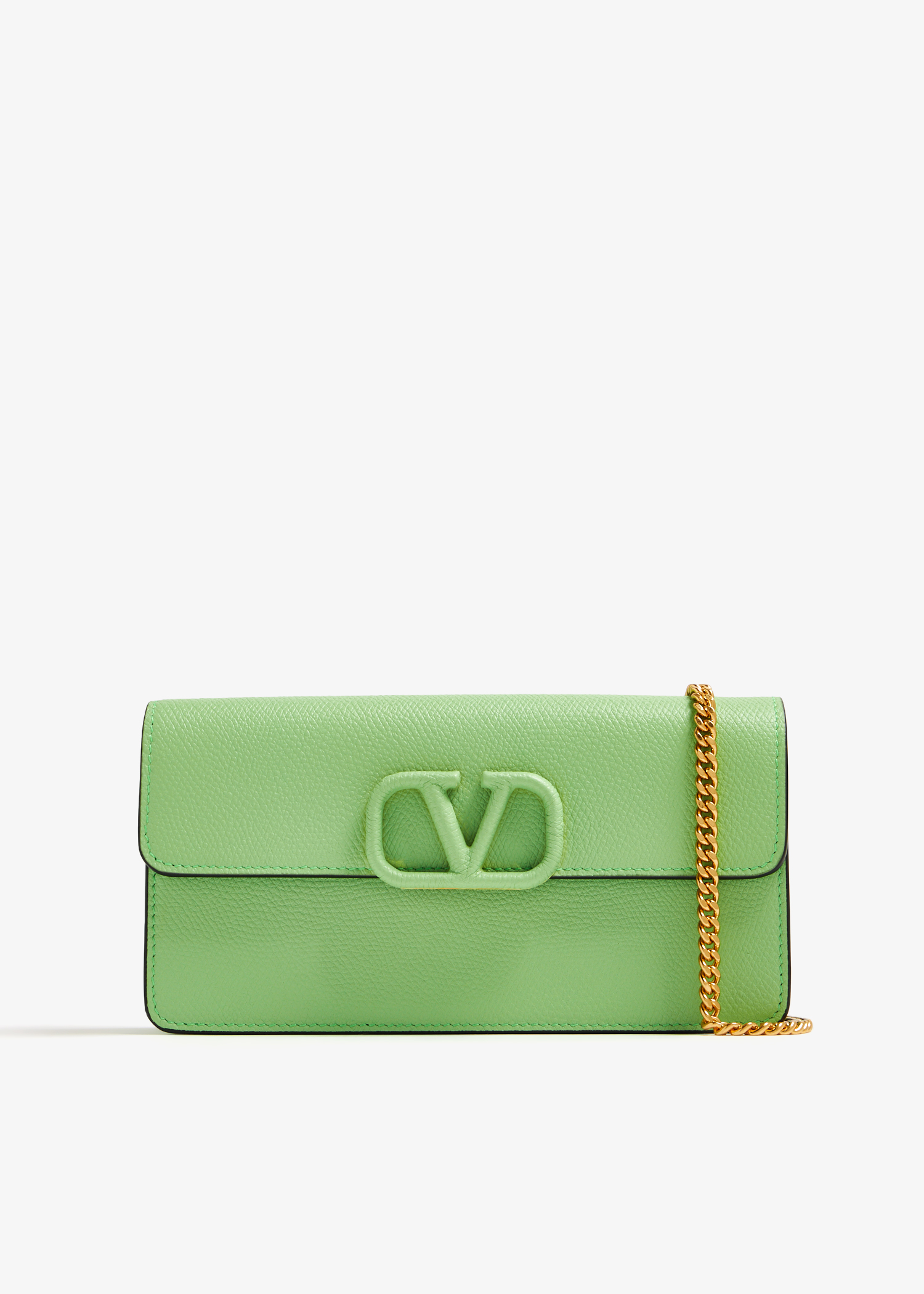 

VLogo Signature chain wallet, Green