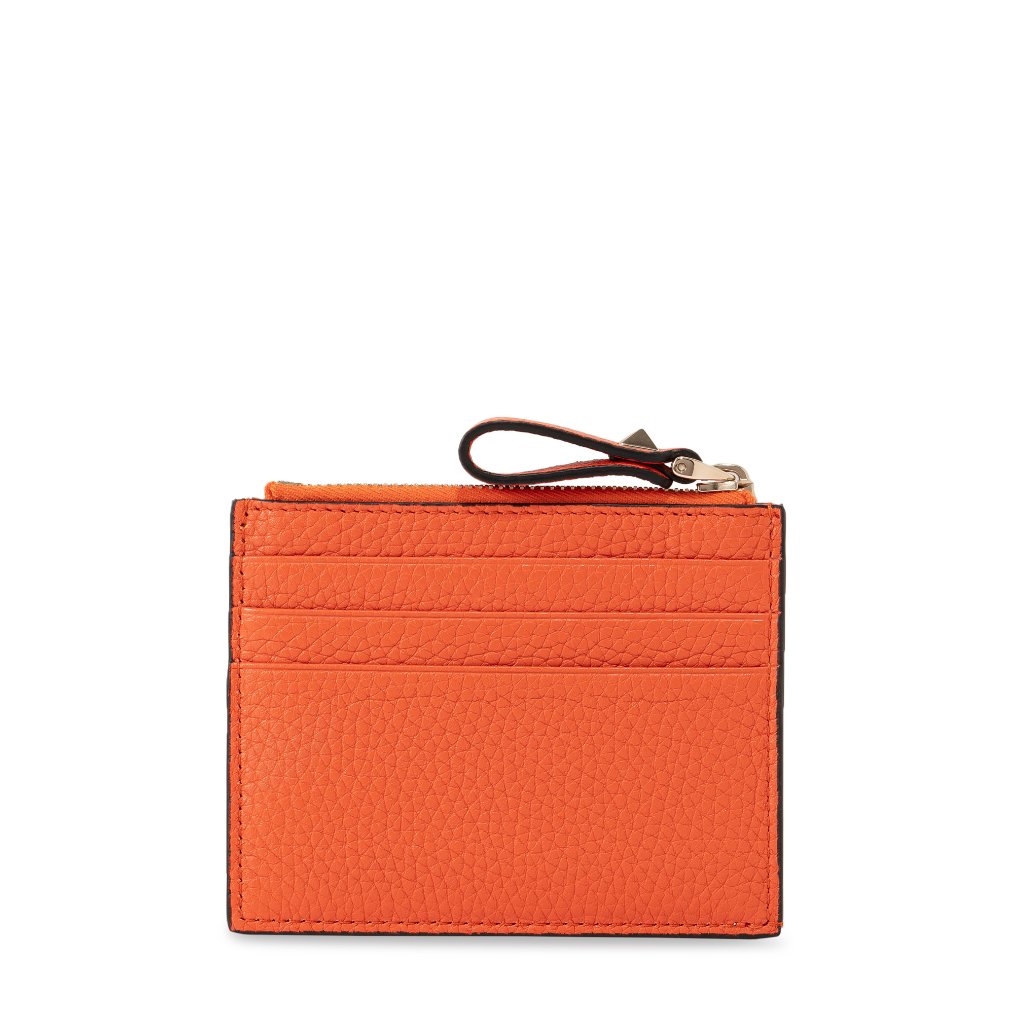 

Rockstud card holder, Orange