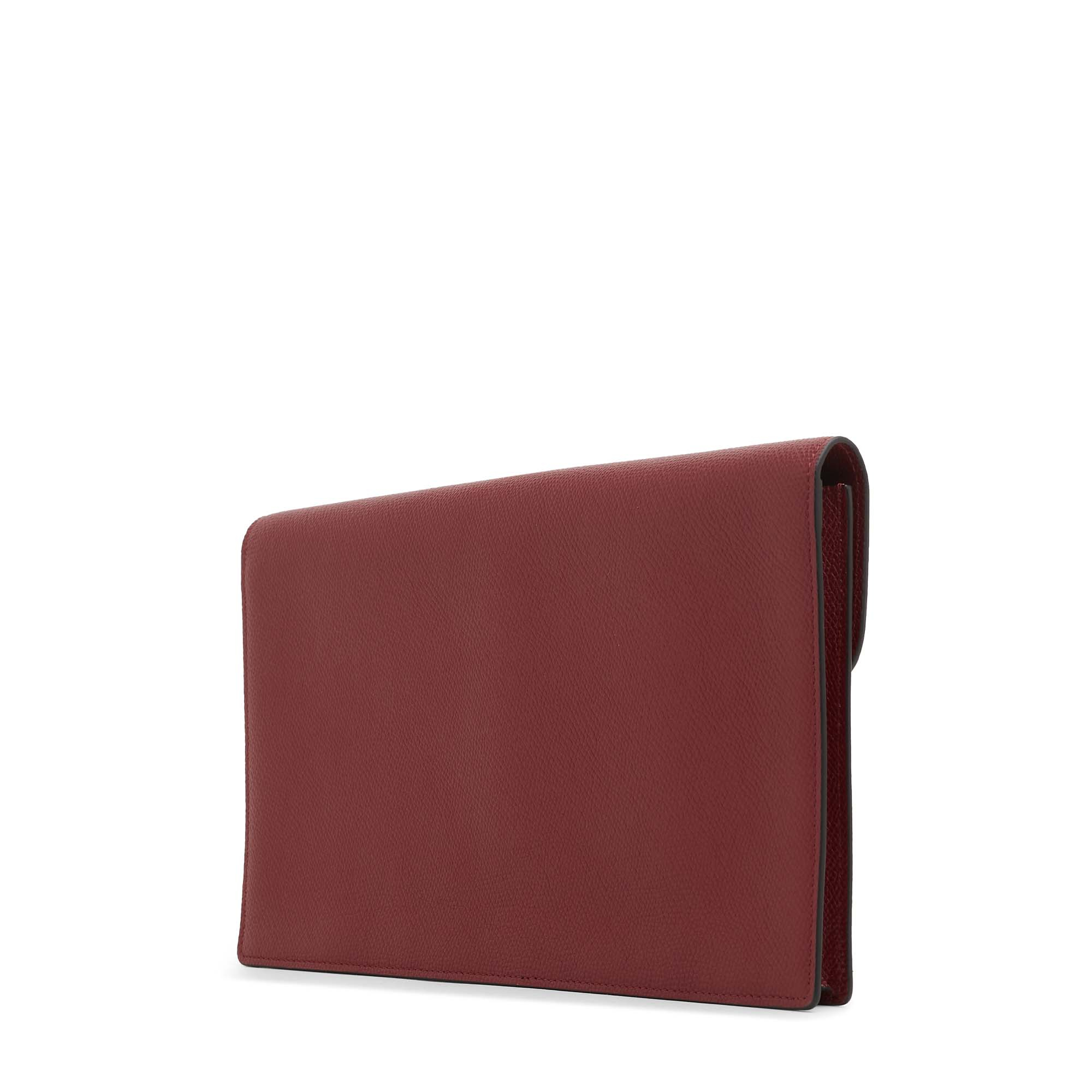 

VLOGO SIGNATURE POUCH, Burgundy