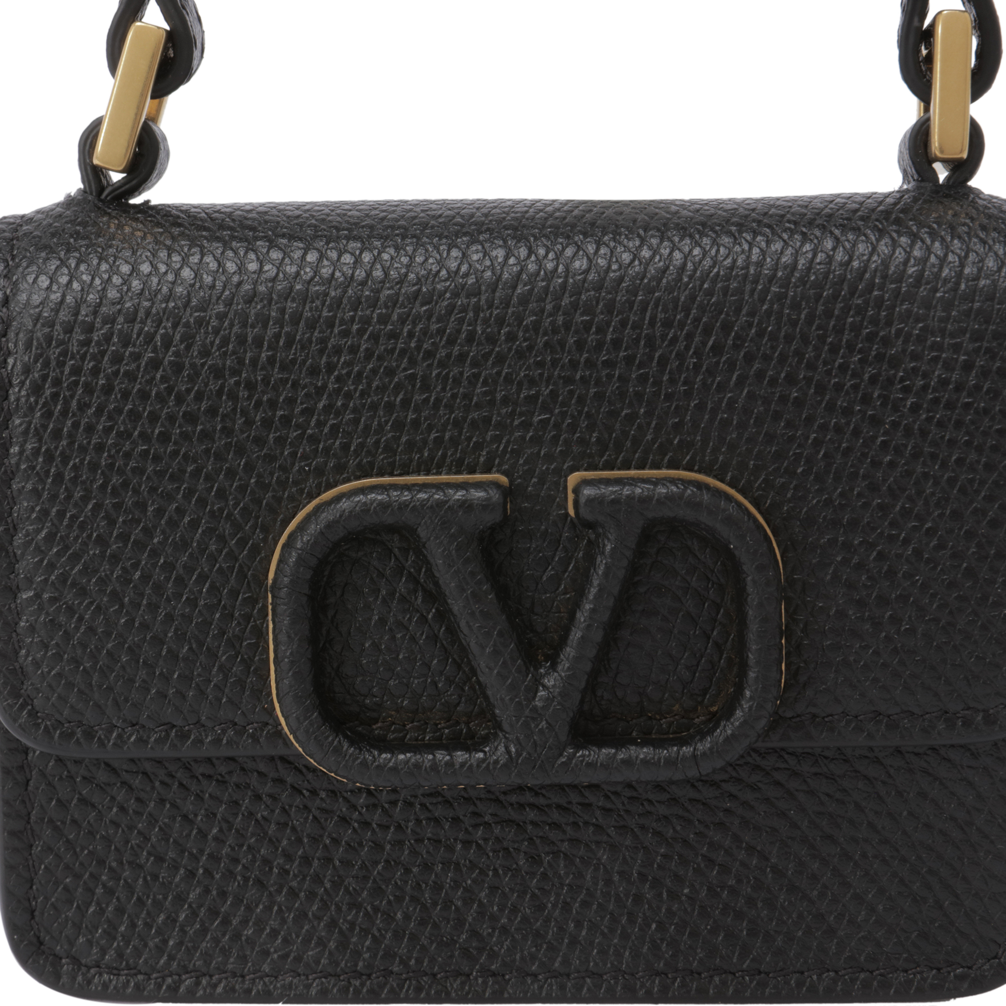 

Micro VSling crossbody bag, Black