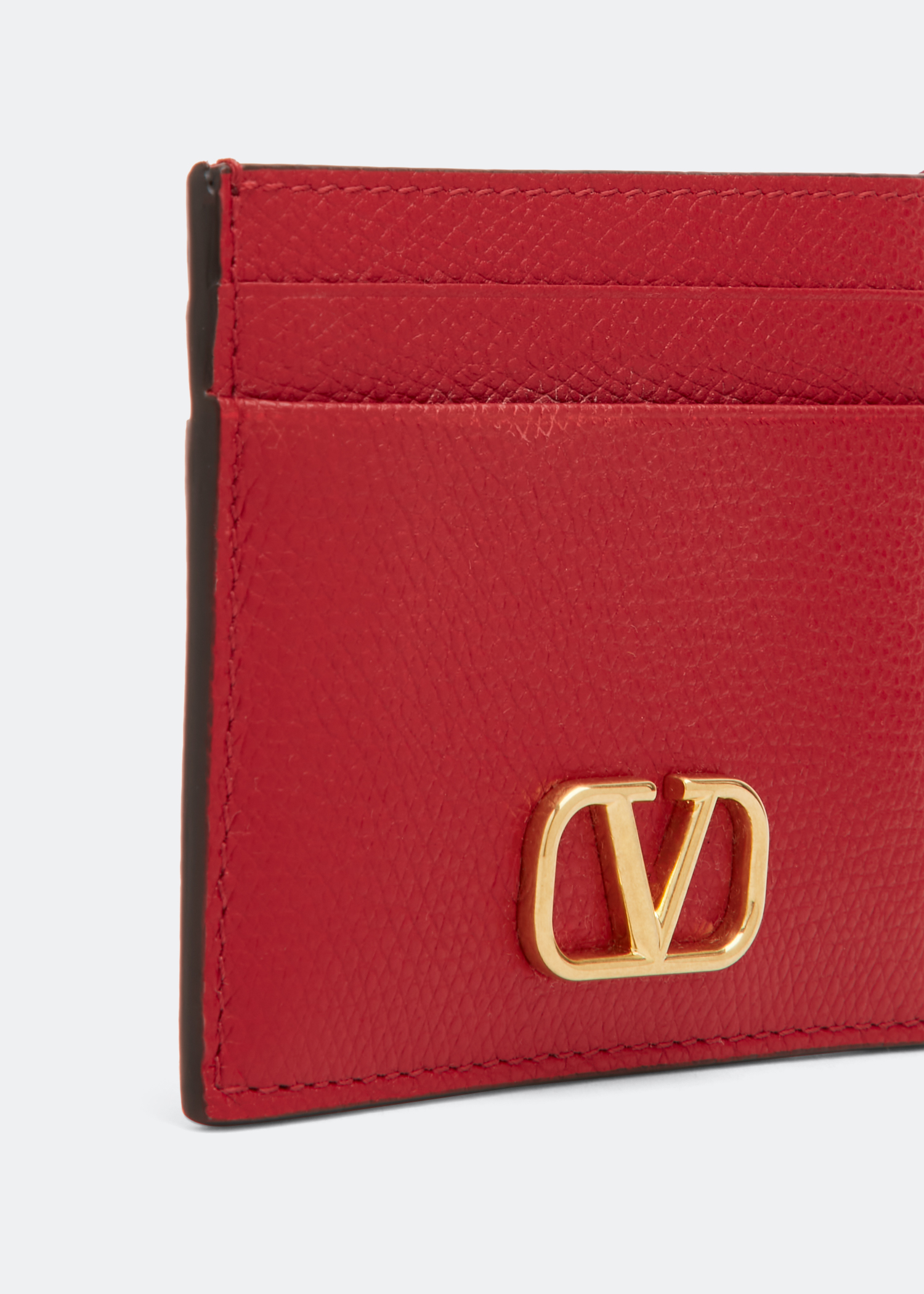 

VLogo Signature card case, Red