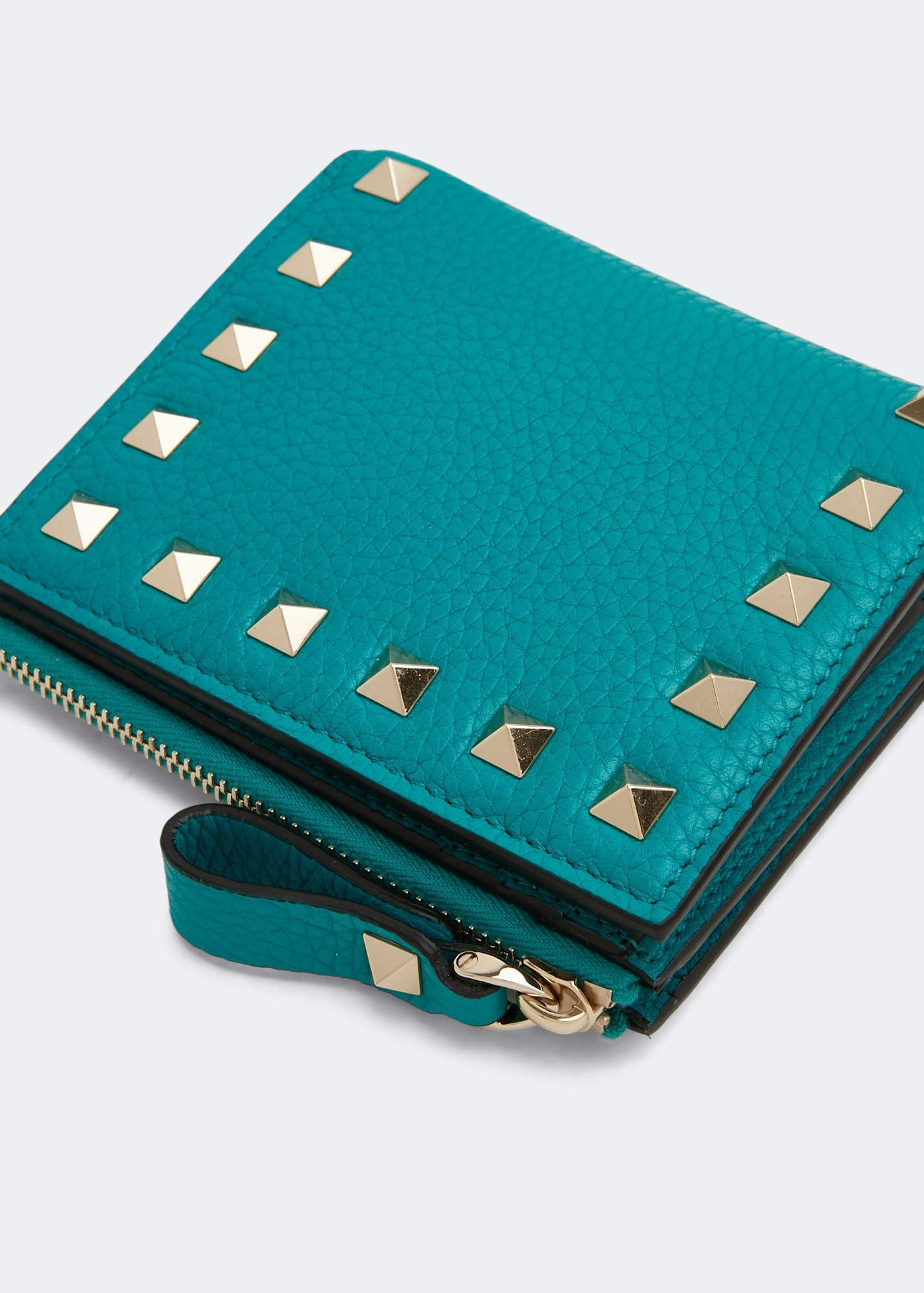 

Rockstud wallet, Blue