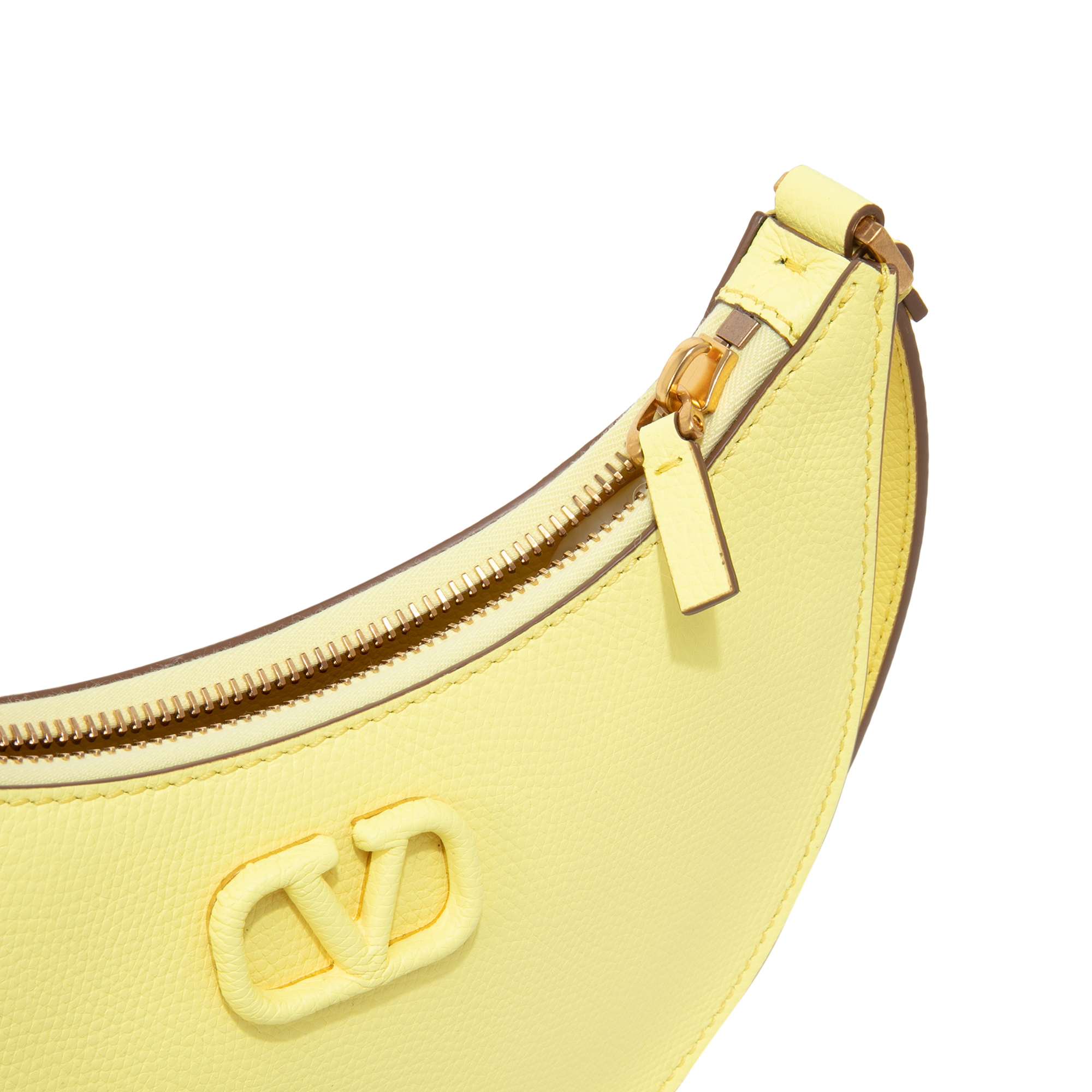 

VLogo Signature hobo bag, Yellow