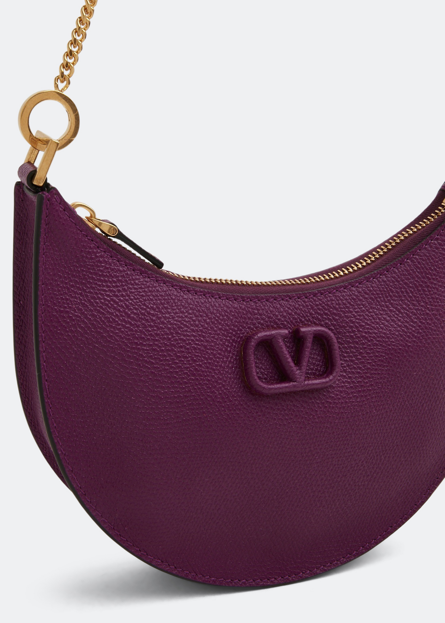 

VLogo Signature mini hobo bag, Purple