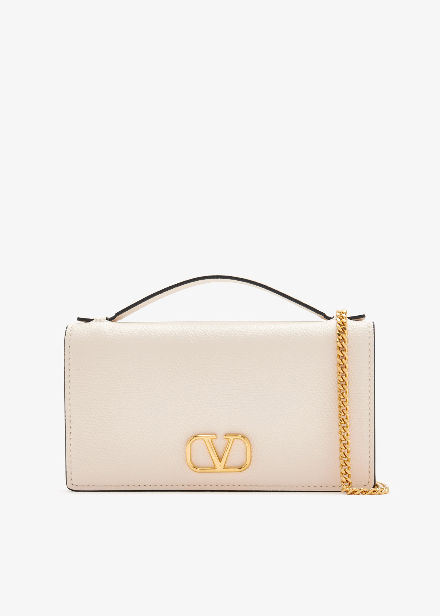 

Vlogo Signature chain wallet, Cream