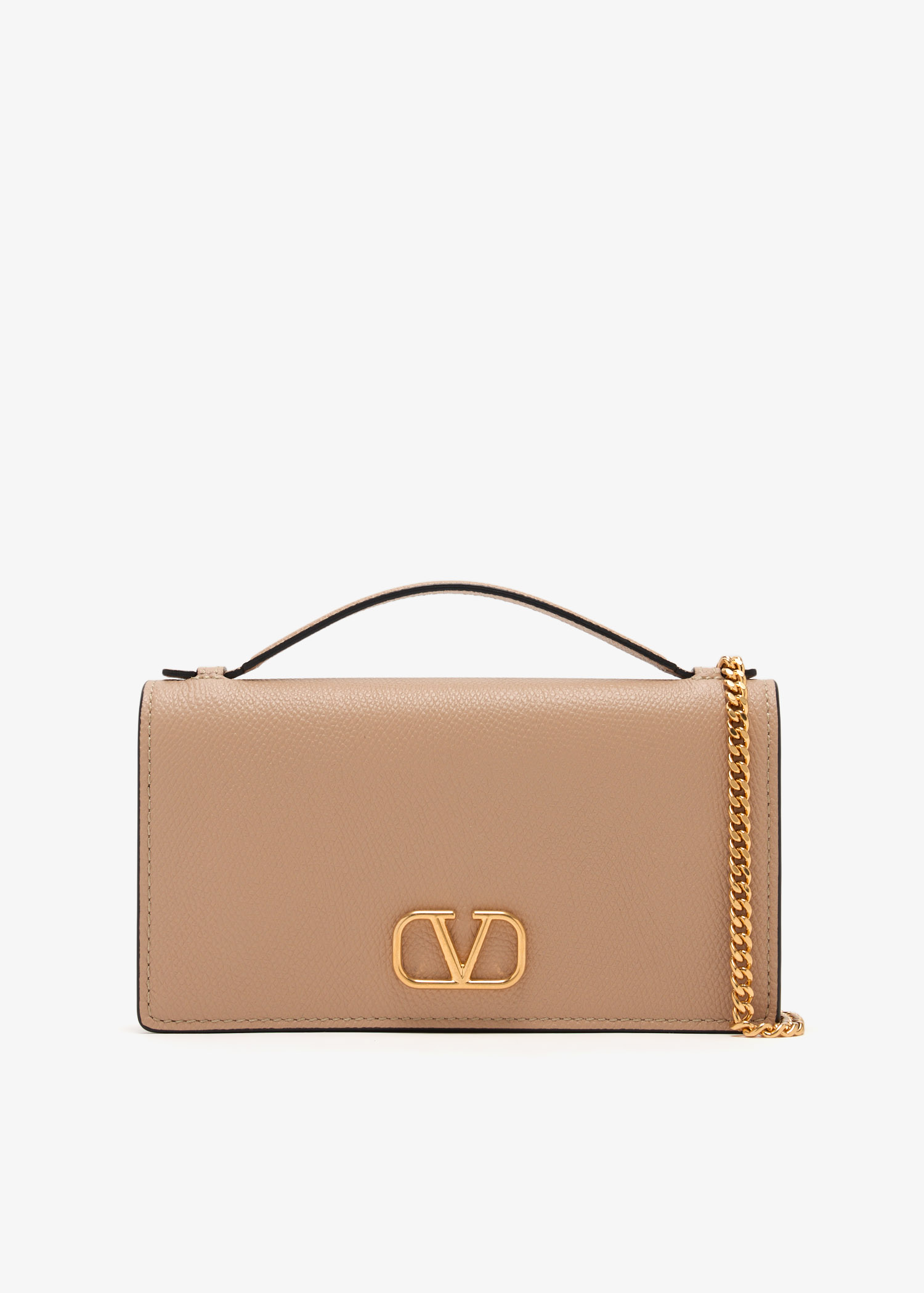 

Vlogo Signature chain wallet, Beige