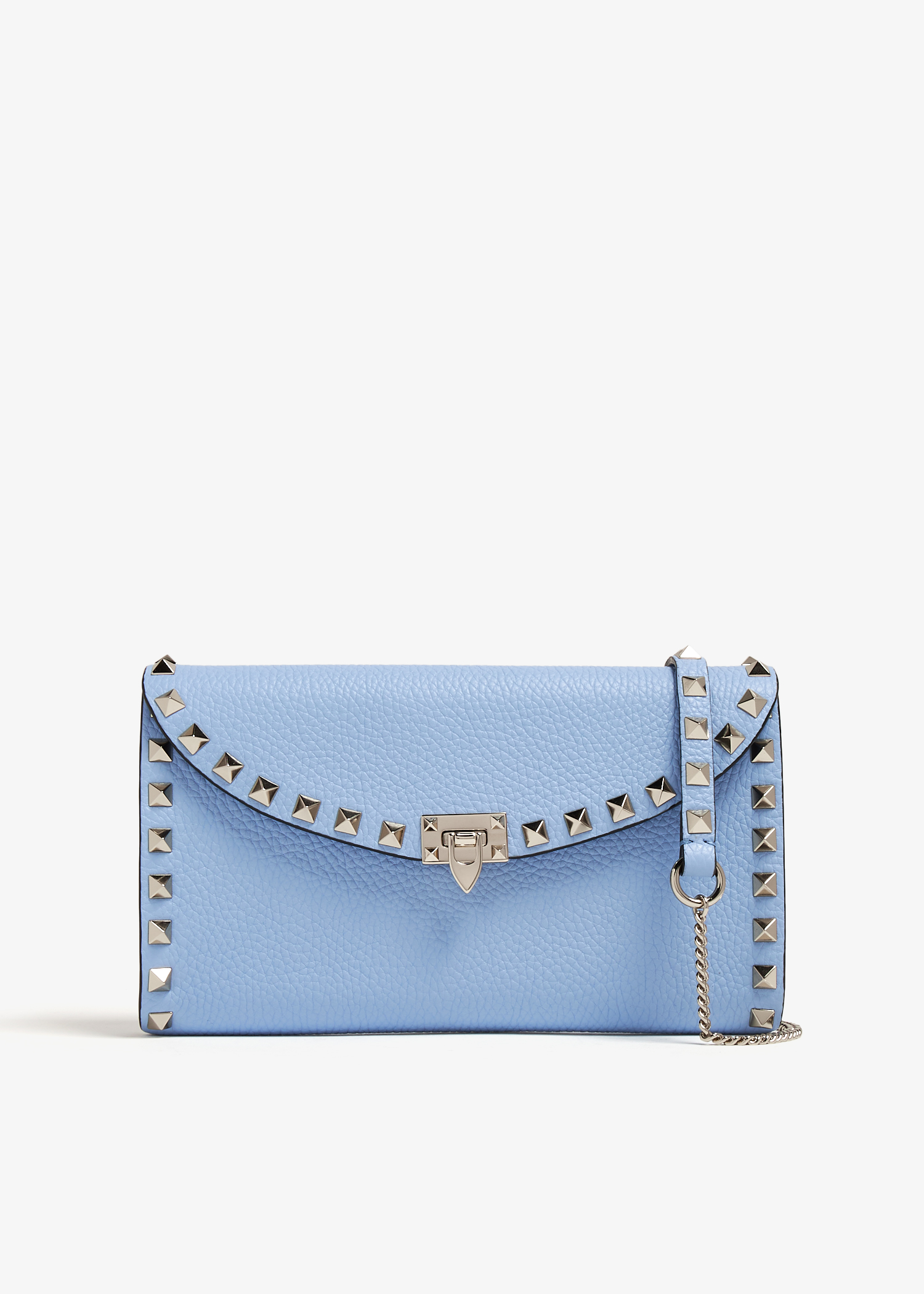 

Rockstud pouch, Blue