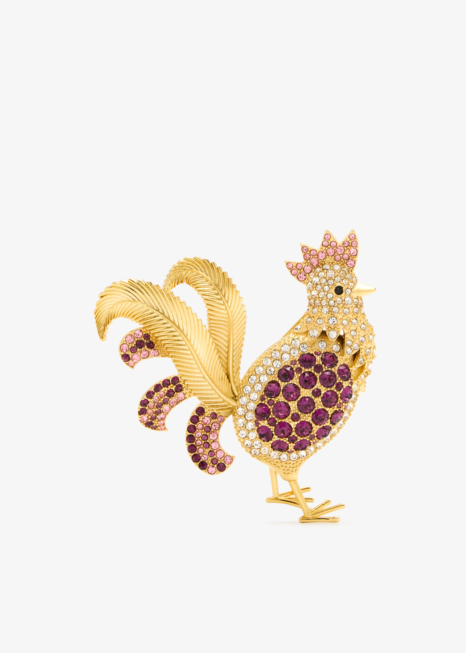 

Sartoria Rooster brooch, Gold