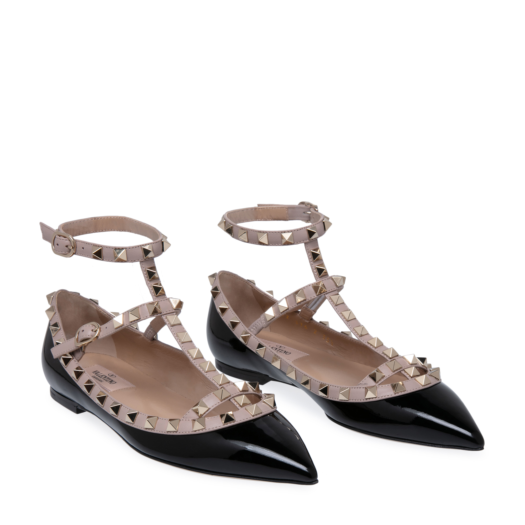 

Rockstud flats, Black