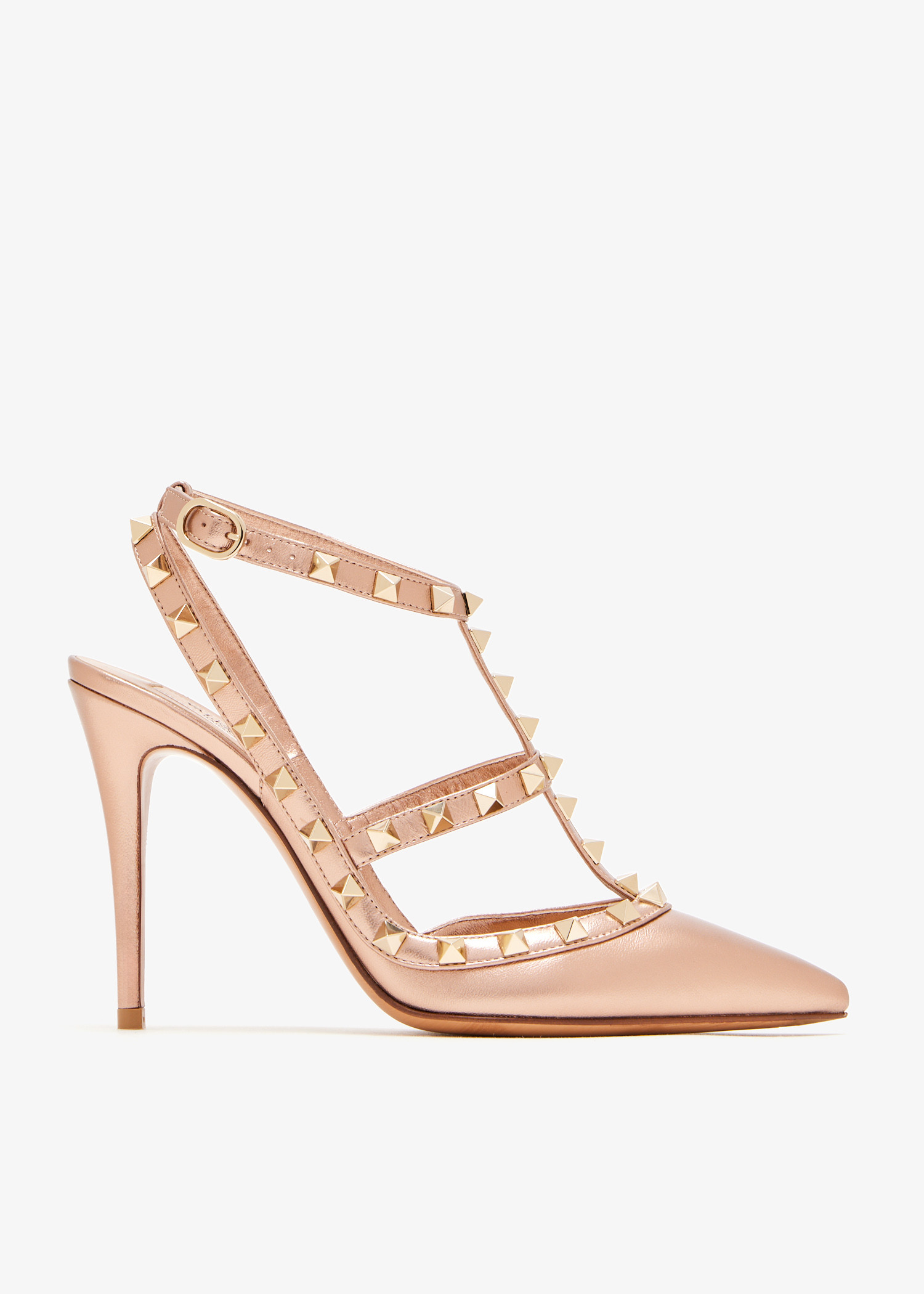 

Rockstud pumps, Rose gold