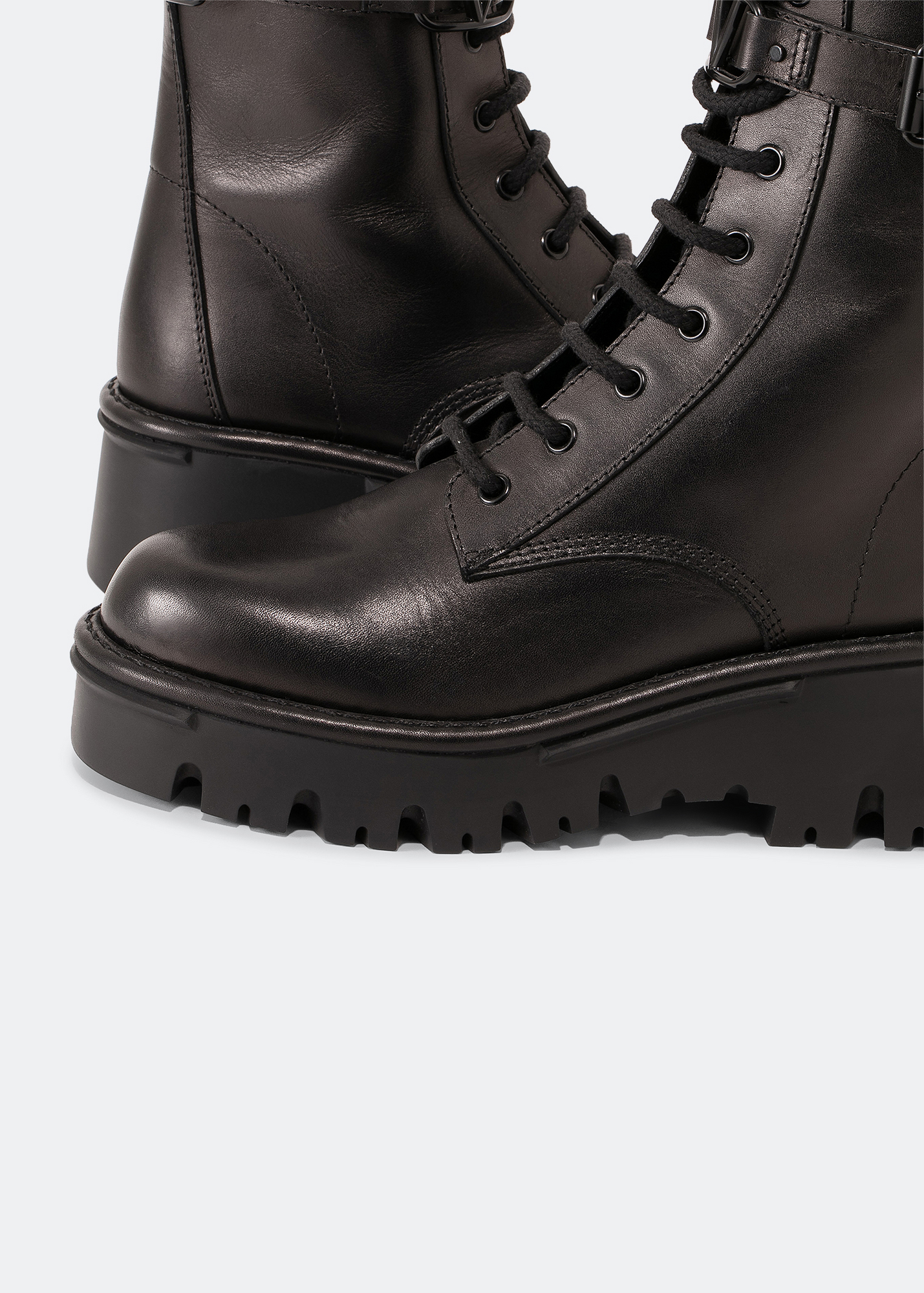 

Campsite combat boots, Black