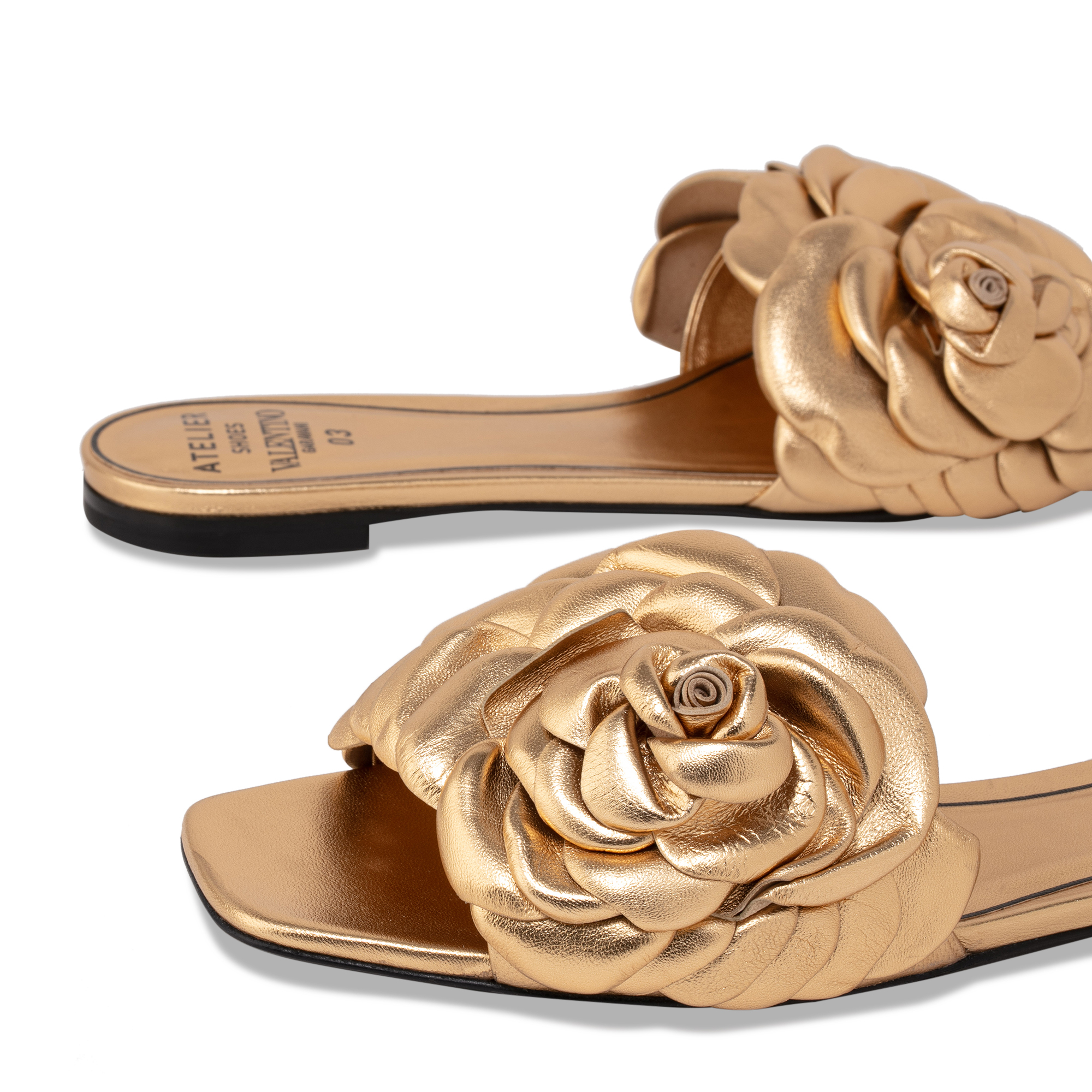 

Atelier 03 Rose Edition sandals, Gold