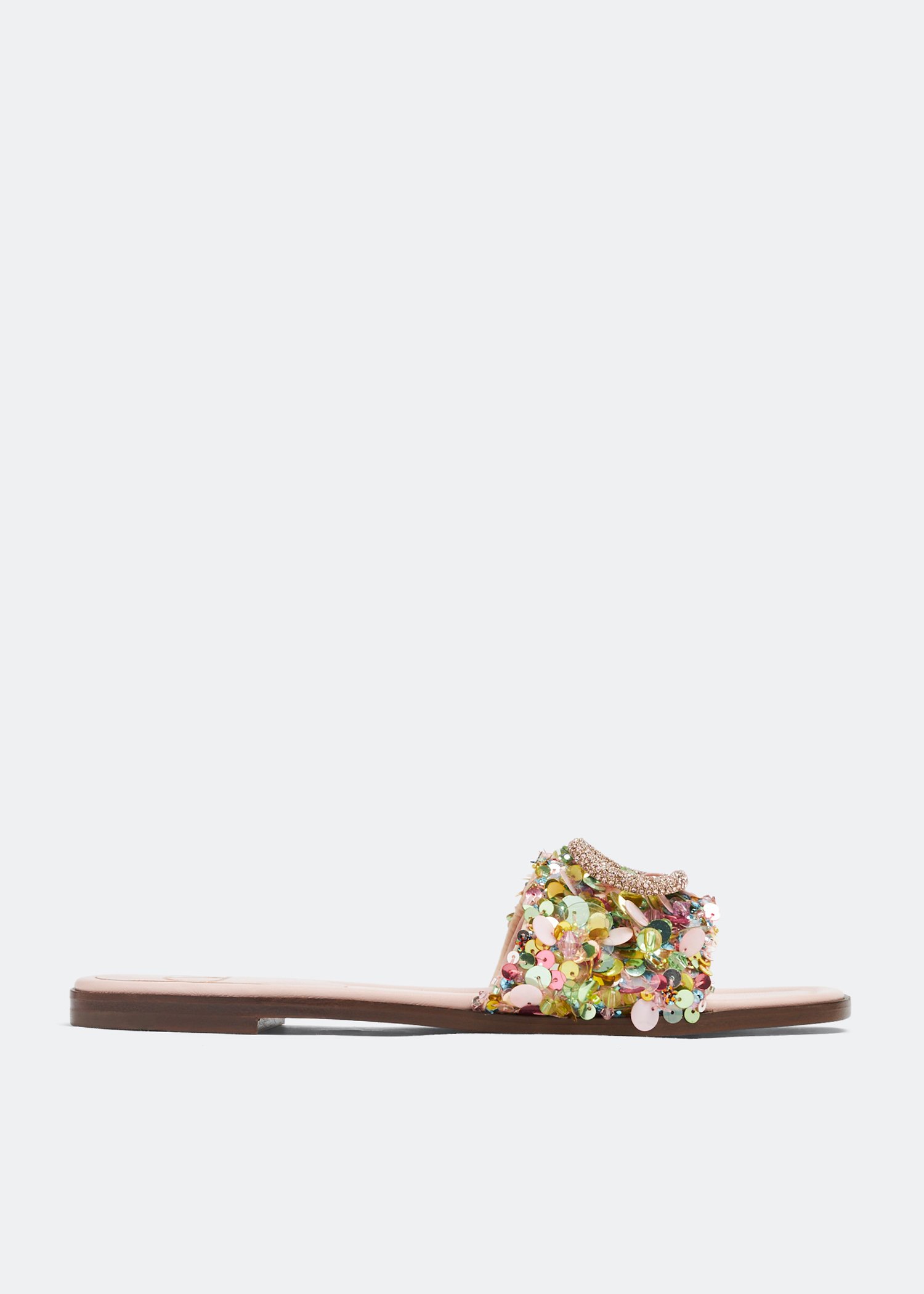 

VLogo Signature sandals, Multicolored