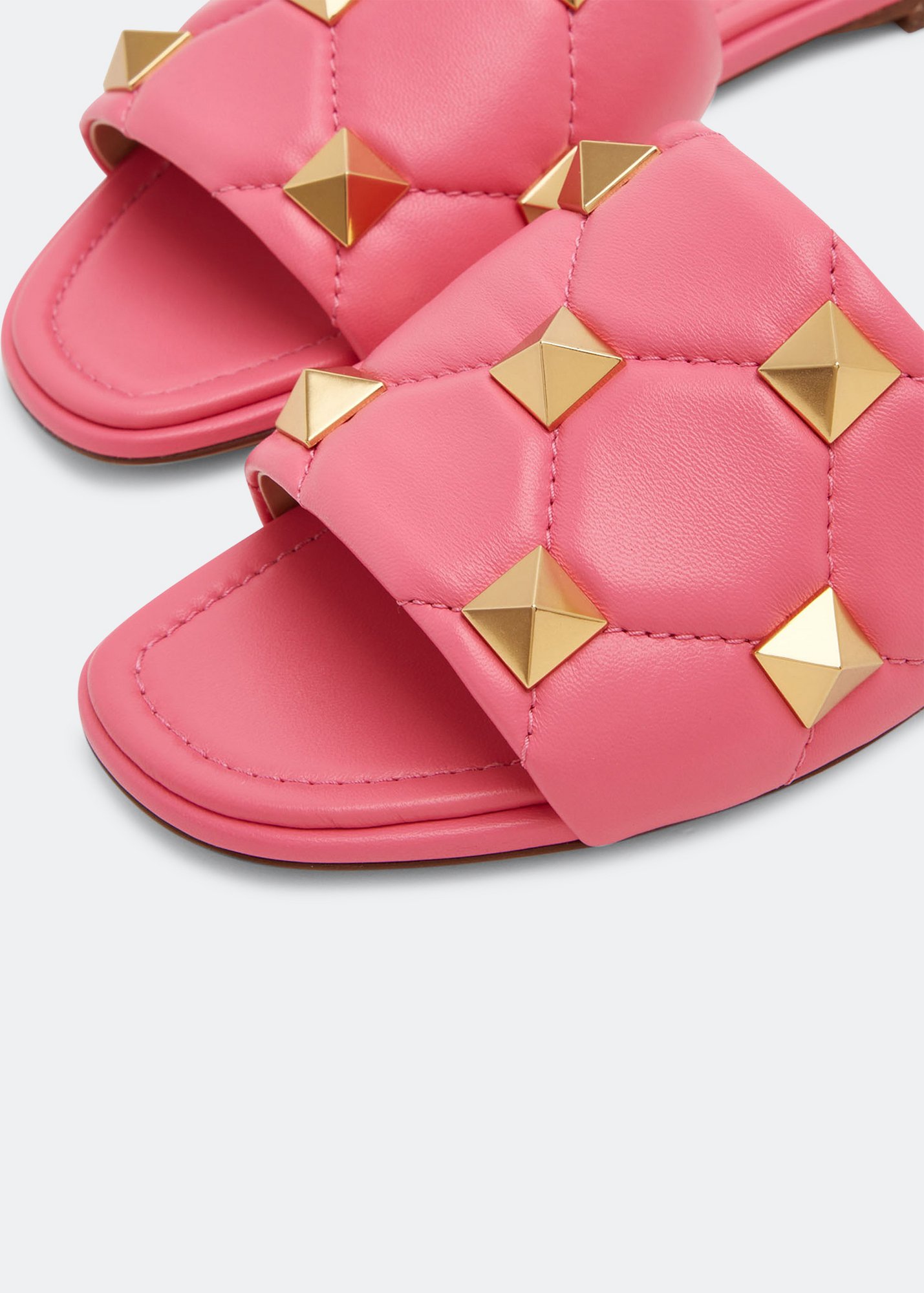 

Roman Stud slide sandals, Pink