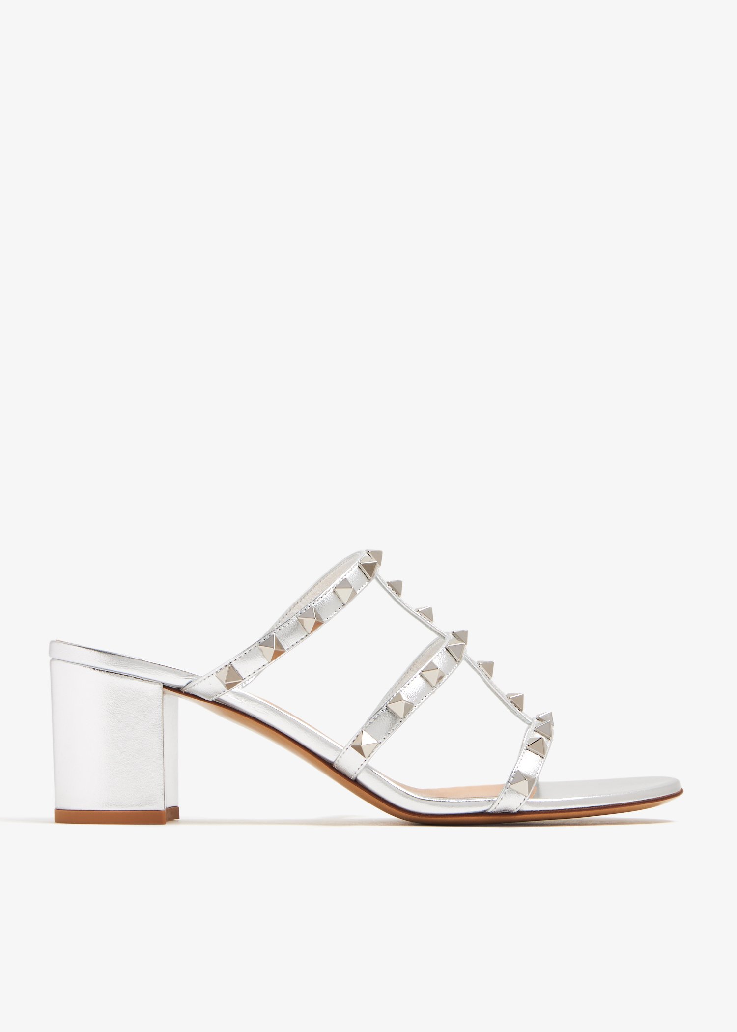 

Rockstud sandals, Silver