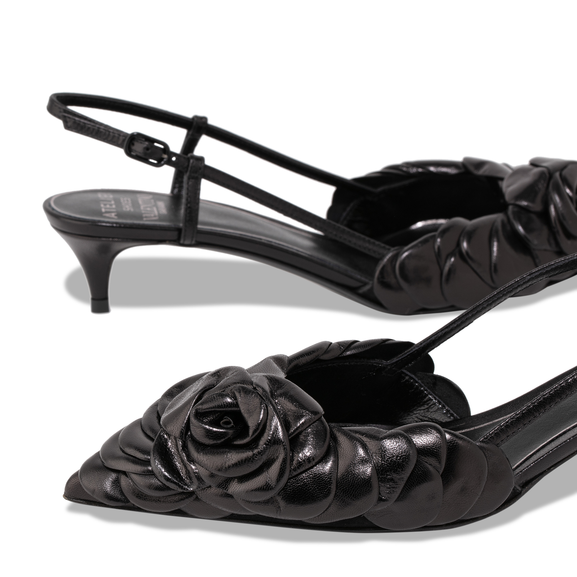 

Atelier 03 Rose Edition slingback pumps, Black