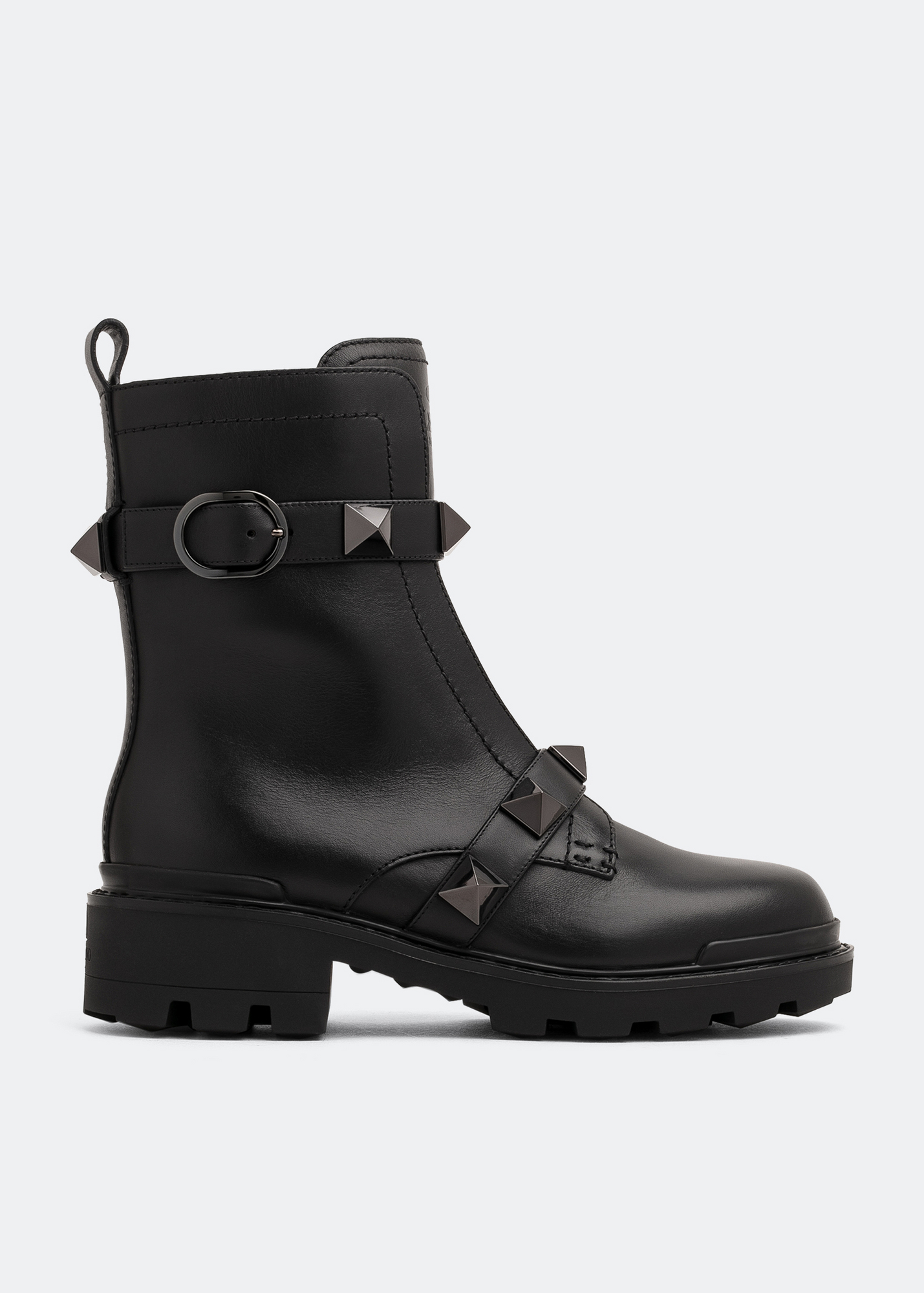 

Roman Stud combat boots, Black