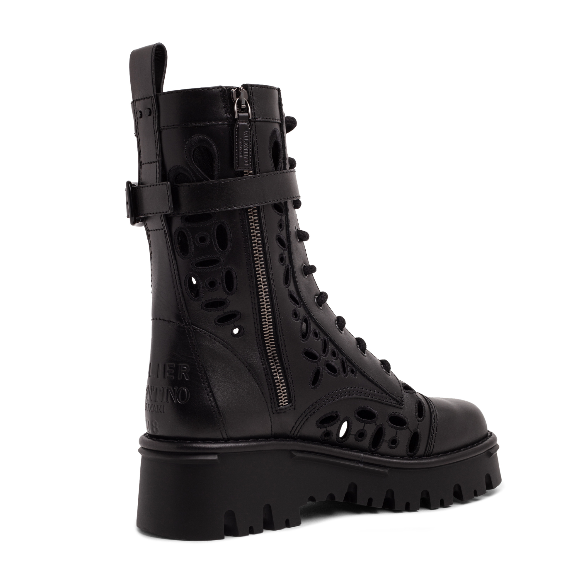 

Atelier 08 San Gallo Edition combat boots, Black