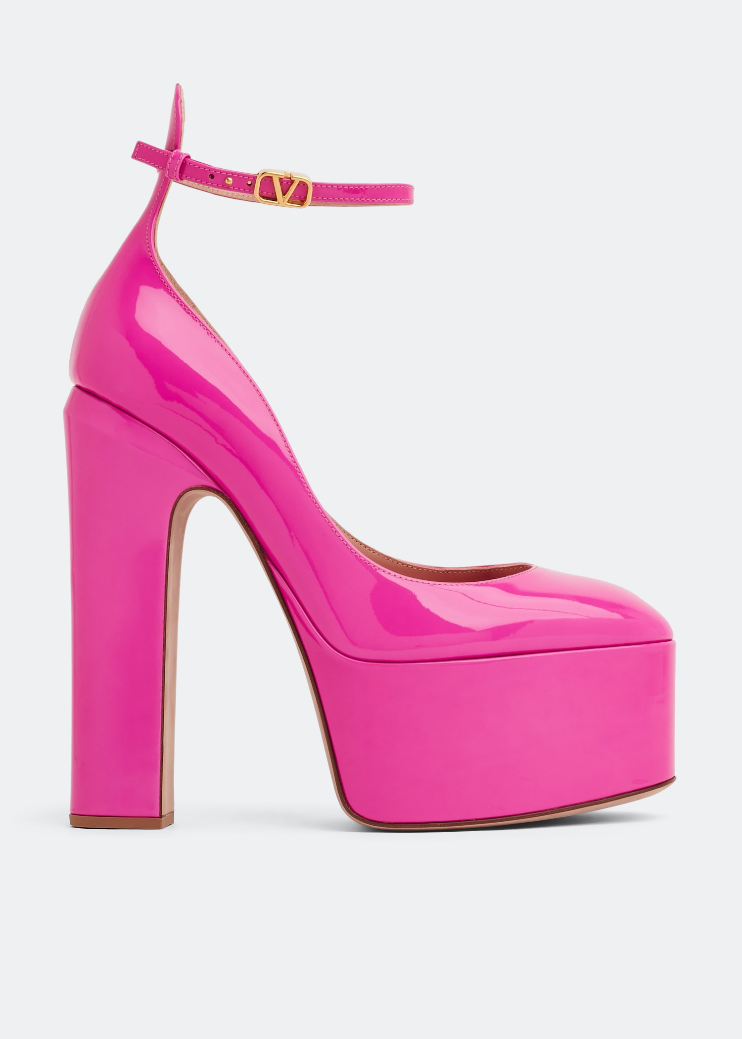 

Tan-Go platform pumps, Pink