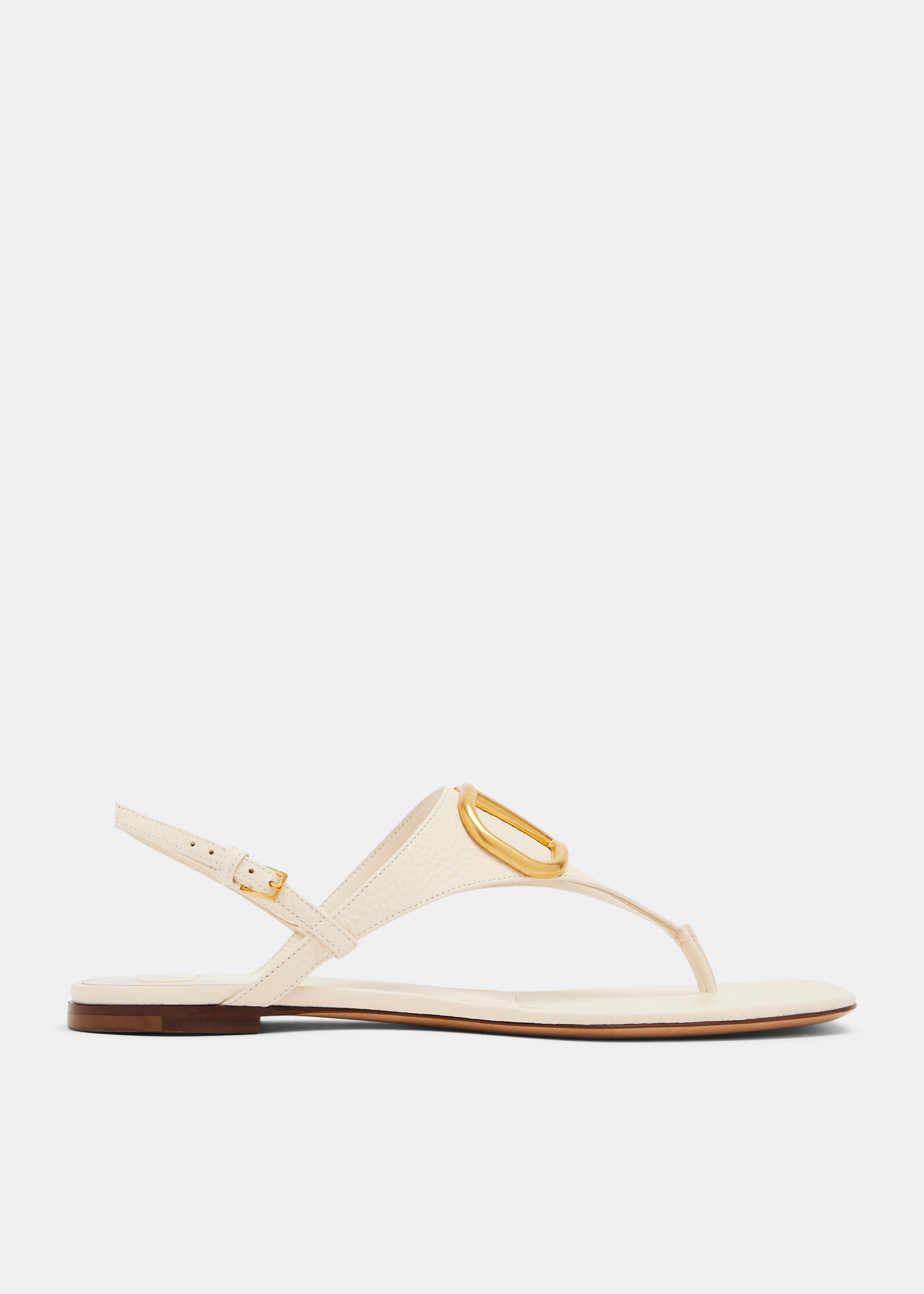 

VLogo Signature thong sandals, White