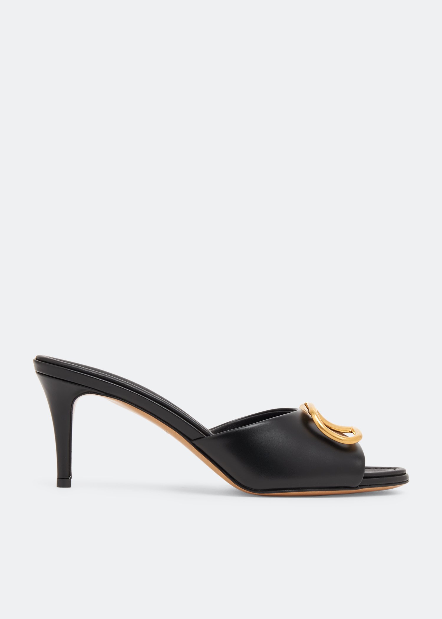 

VLogo Signature sandals, Black