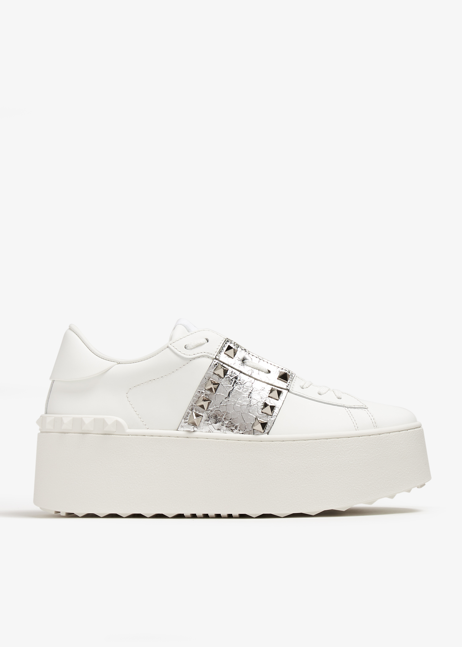 

Flatform Rockstud Untitled sneakers, White