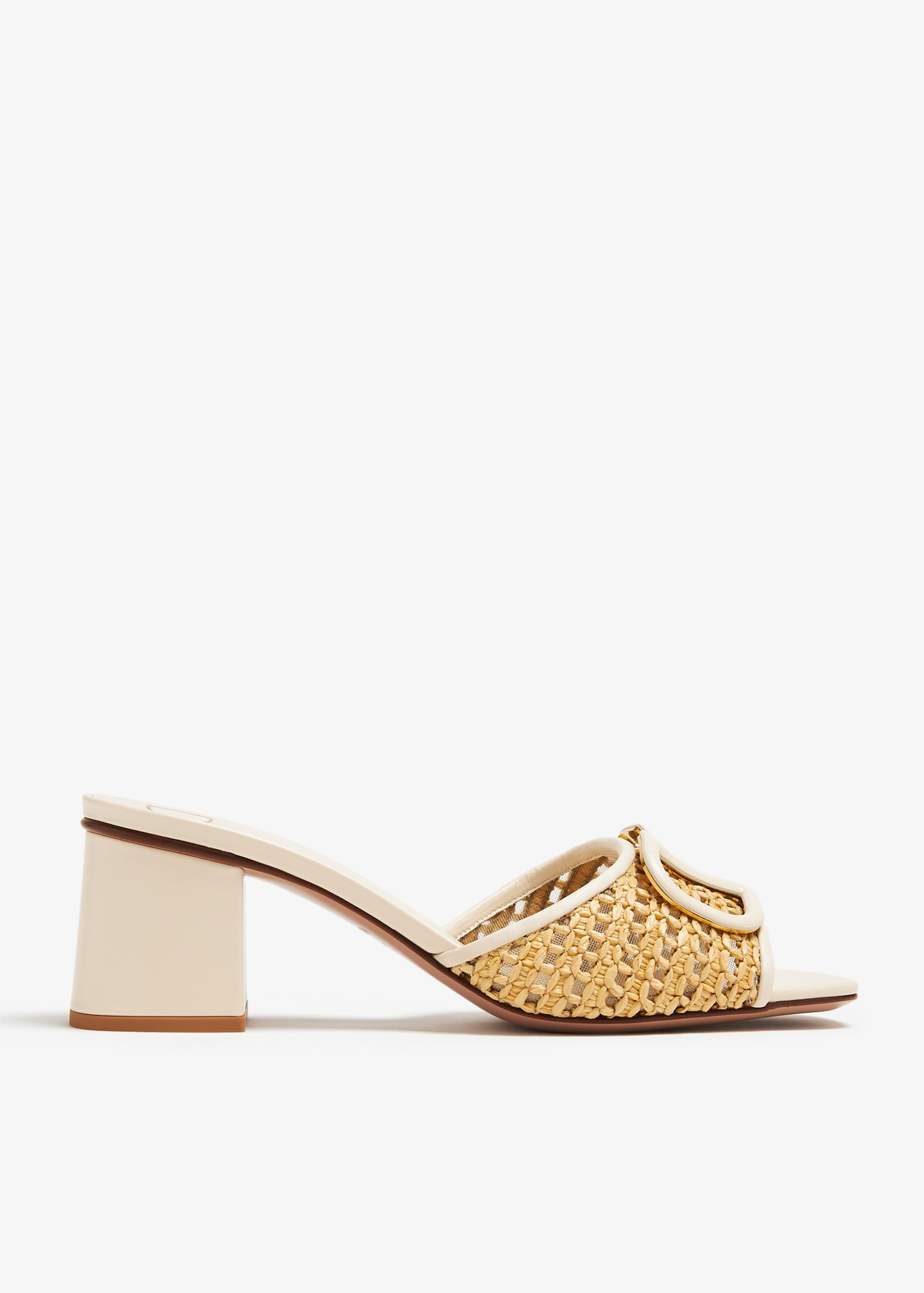 

VLogo Signature sandals, Beige