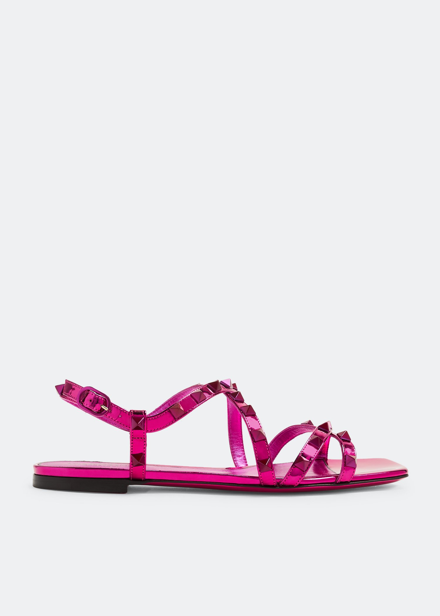 

Rockstud sandals, Pink