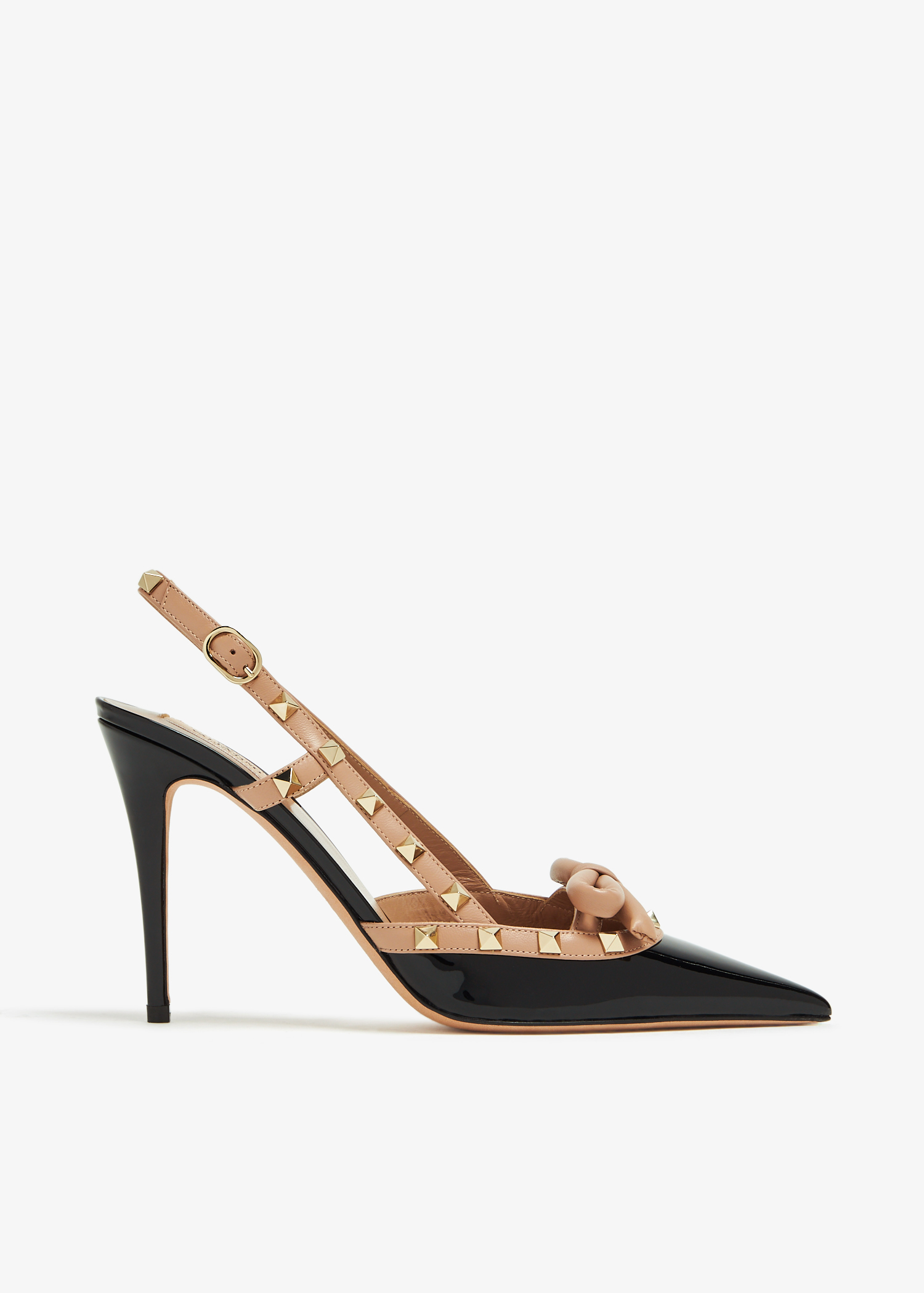 

Rockstud Bow pumps, Black