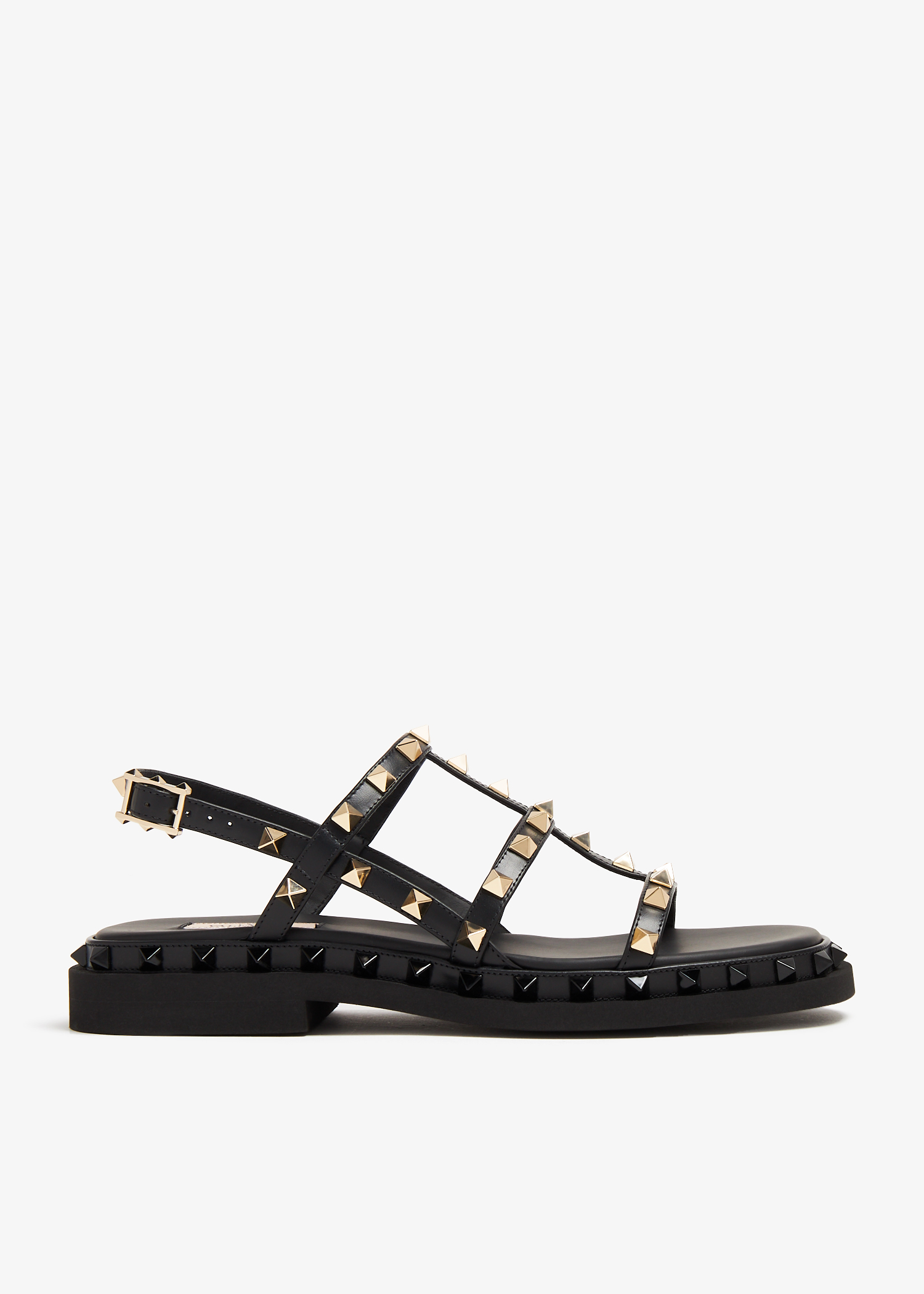 

Rockstud sandals, Black