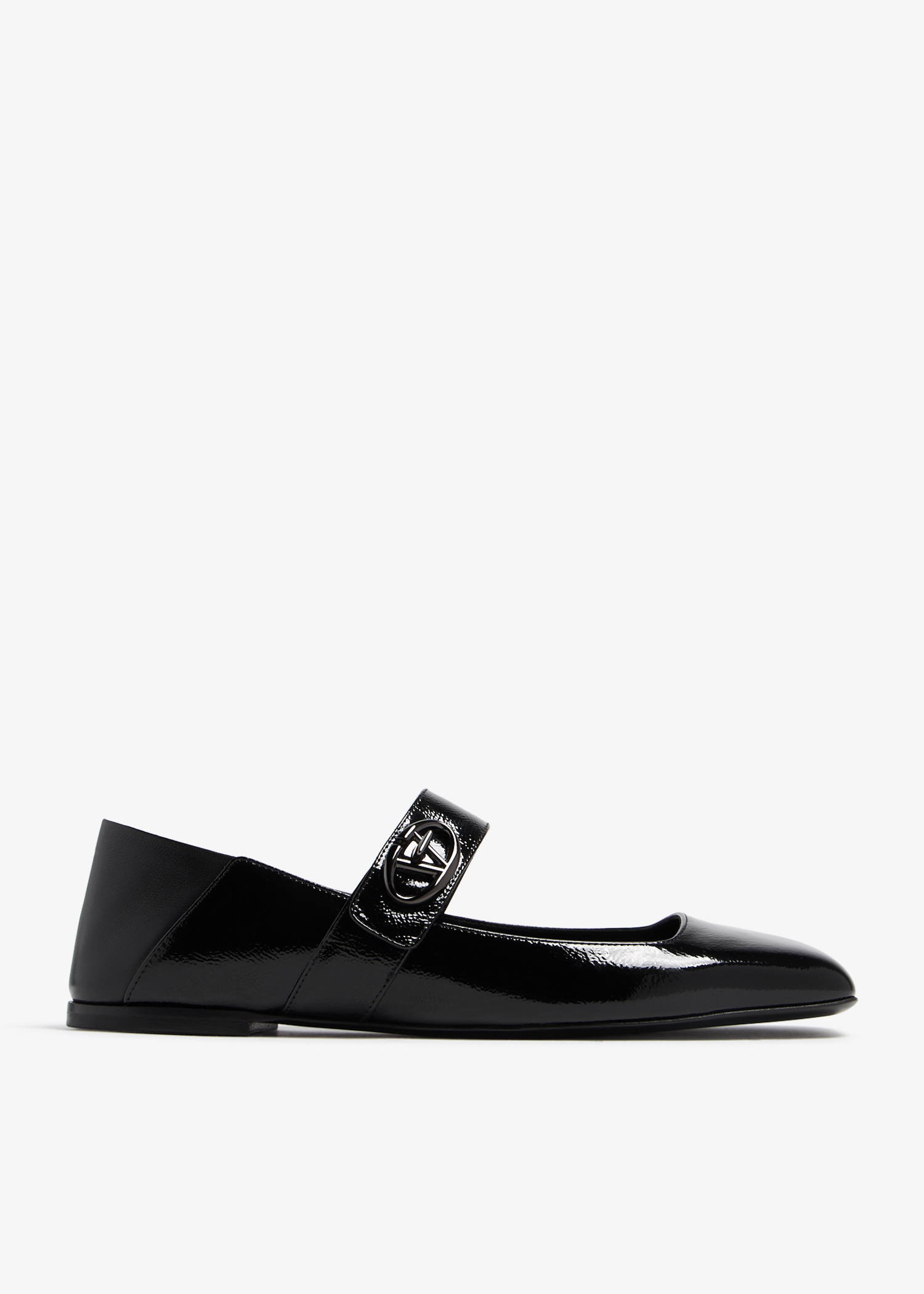 

VLogo Locker Mary-Jane ballerinas, Black