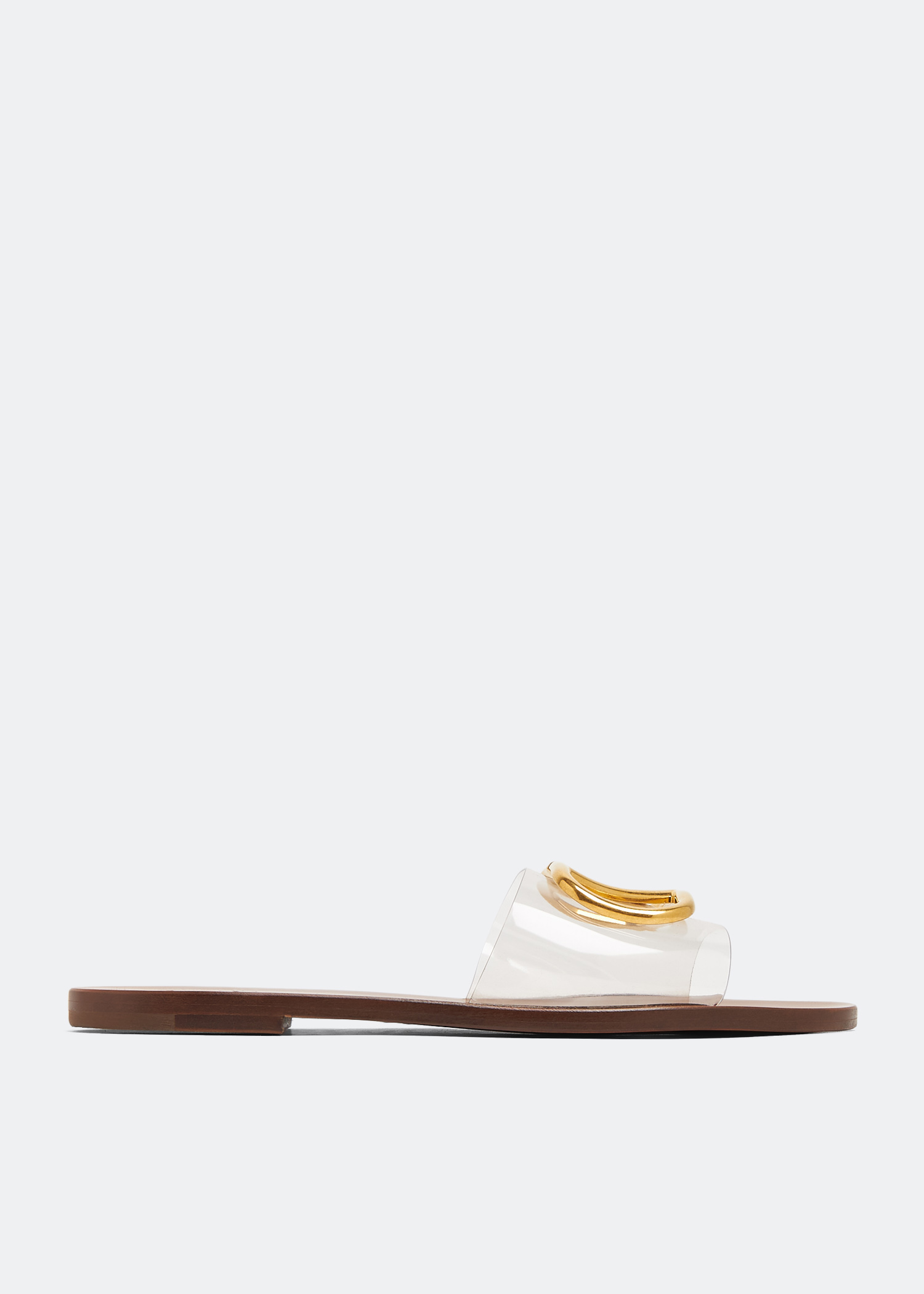 

VLogo Signature sandals, Neutral