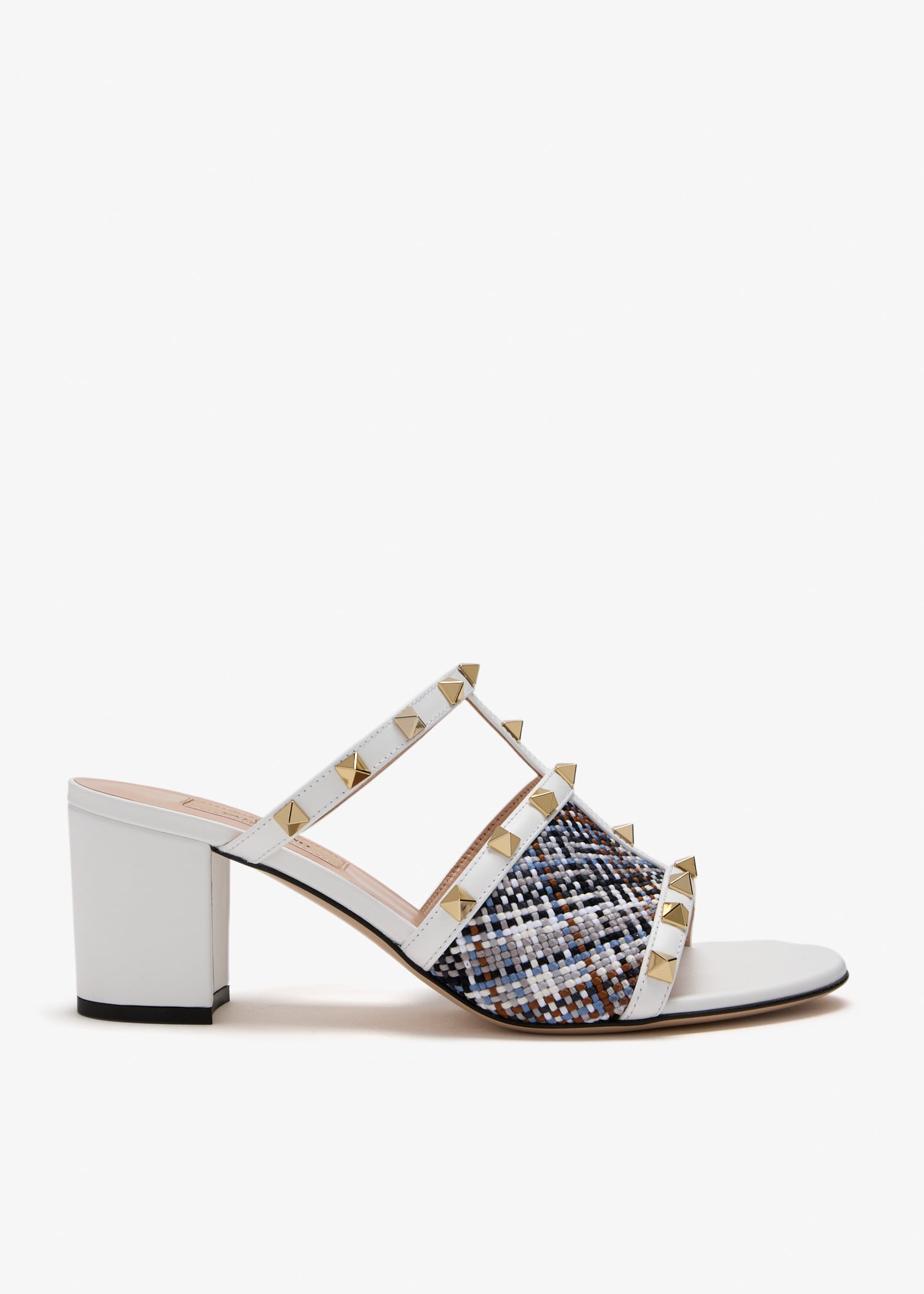 

Rockstud sandals, White