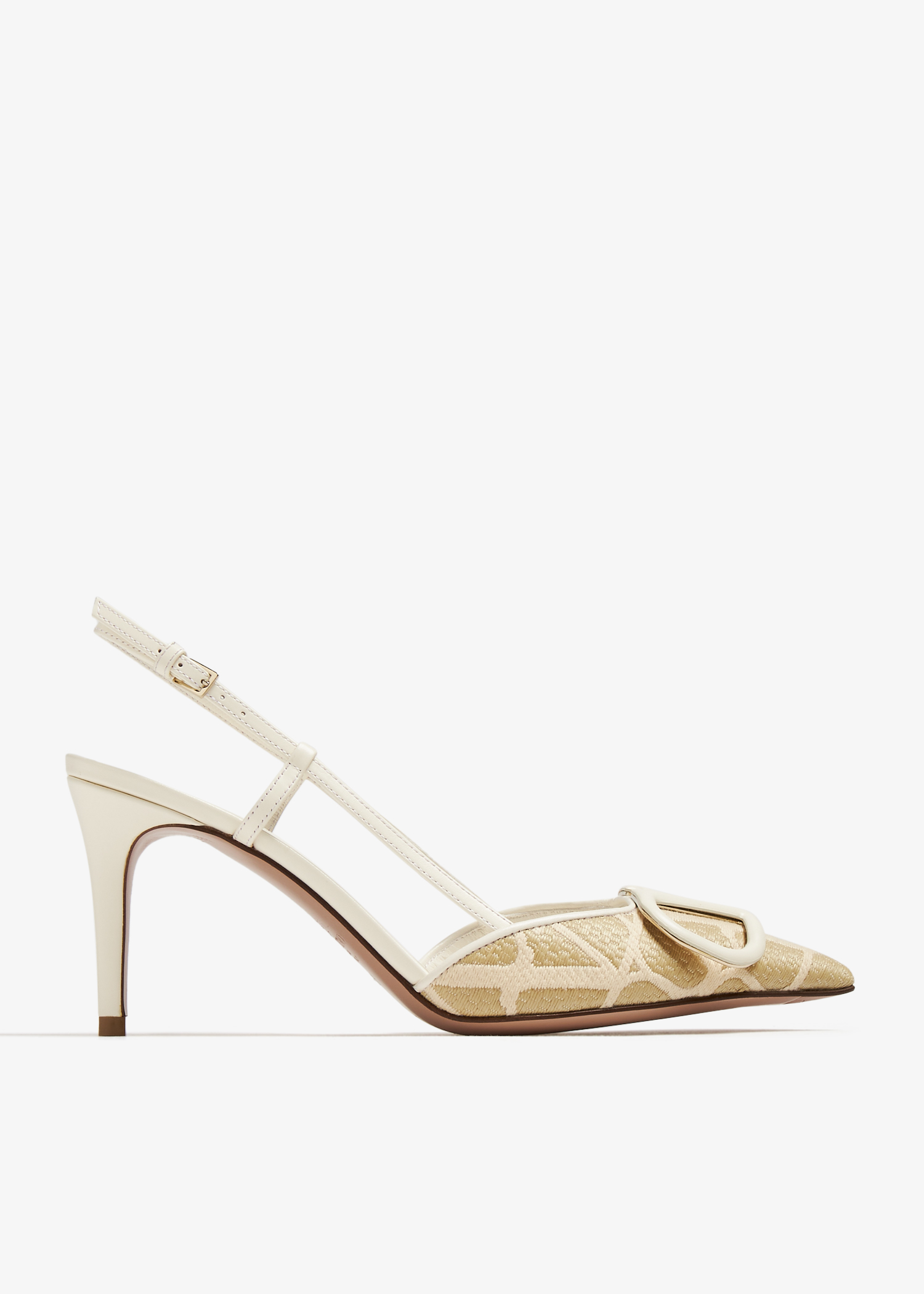 

VLogo Signature pumps, Beige