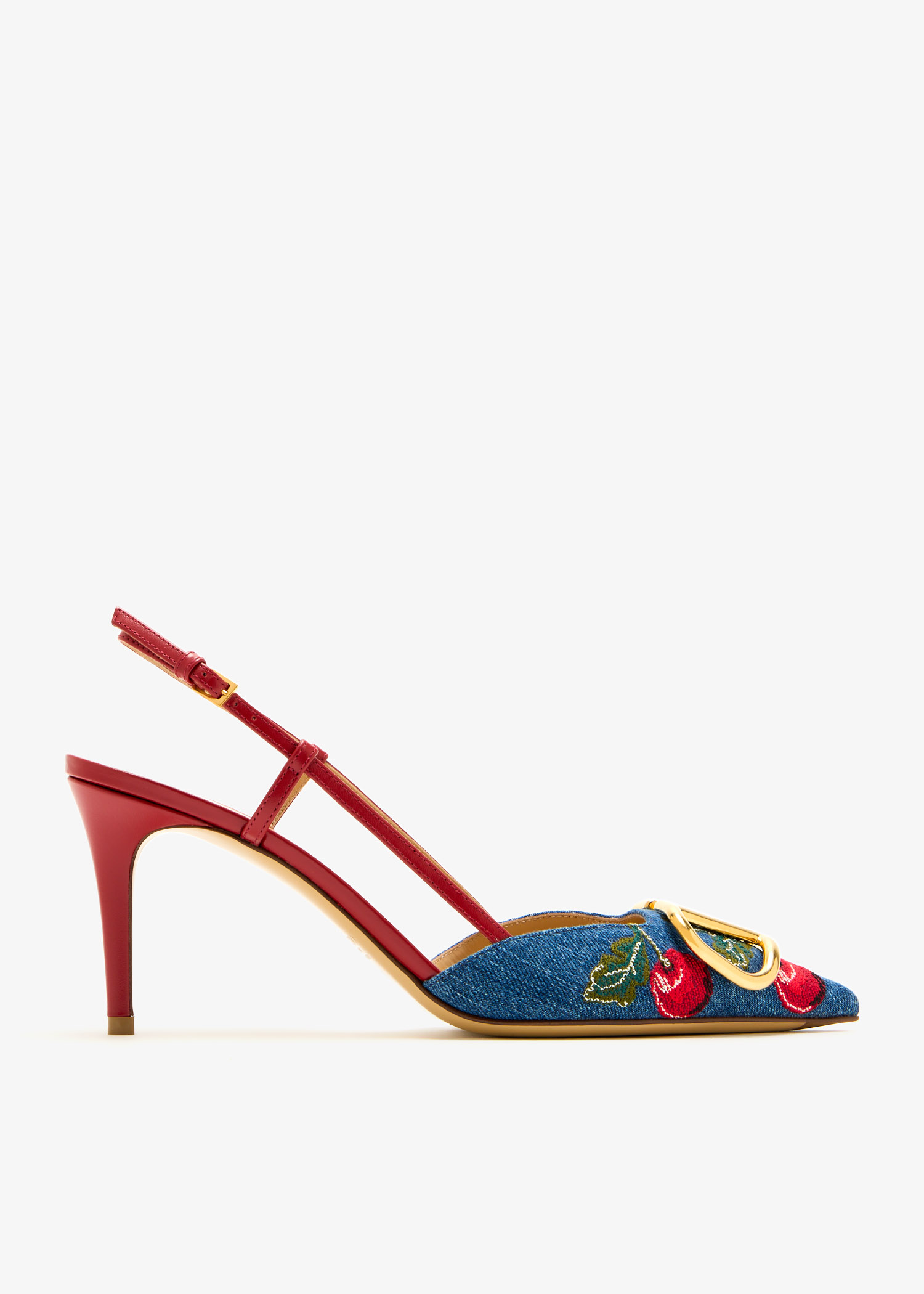 

VLogo Signature Cherryfic pumps, Blue