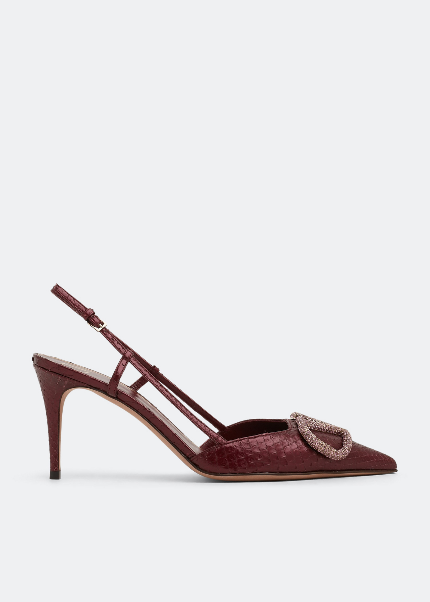 

VLogo Signature pumps, Burgundy