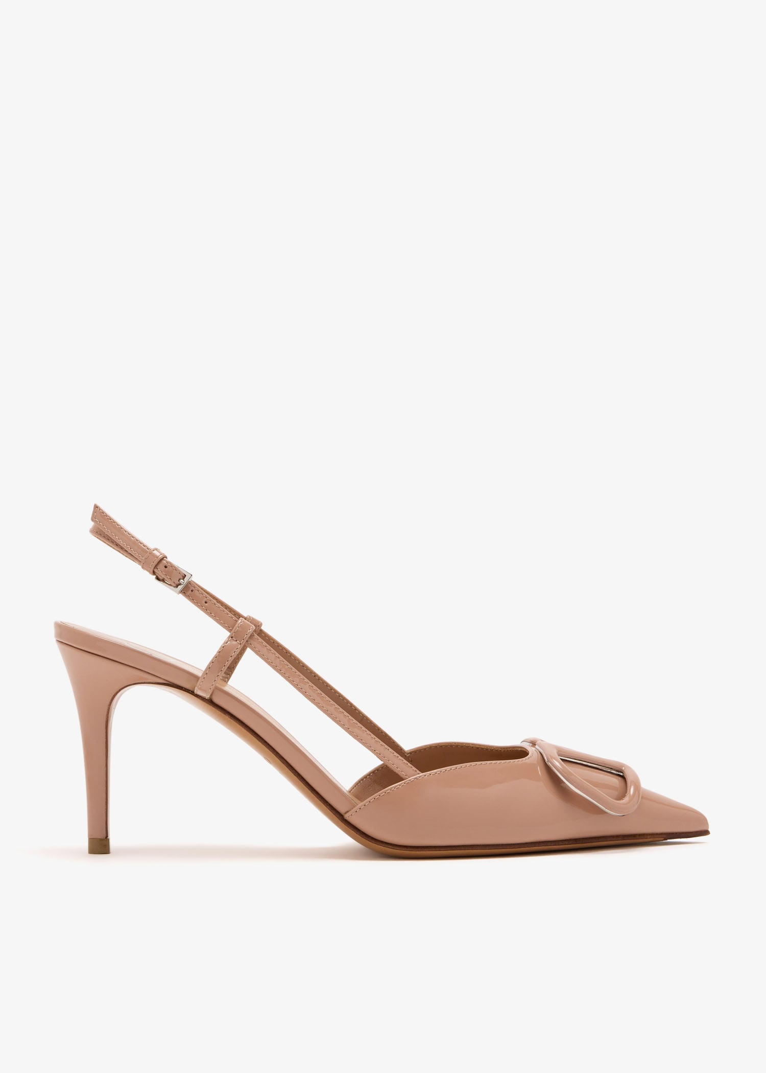 

VLogo Signature slingback pumps, Pink