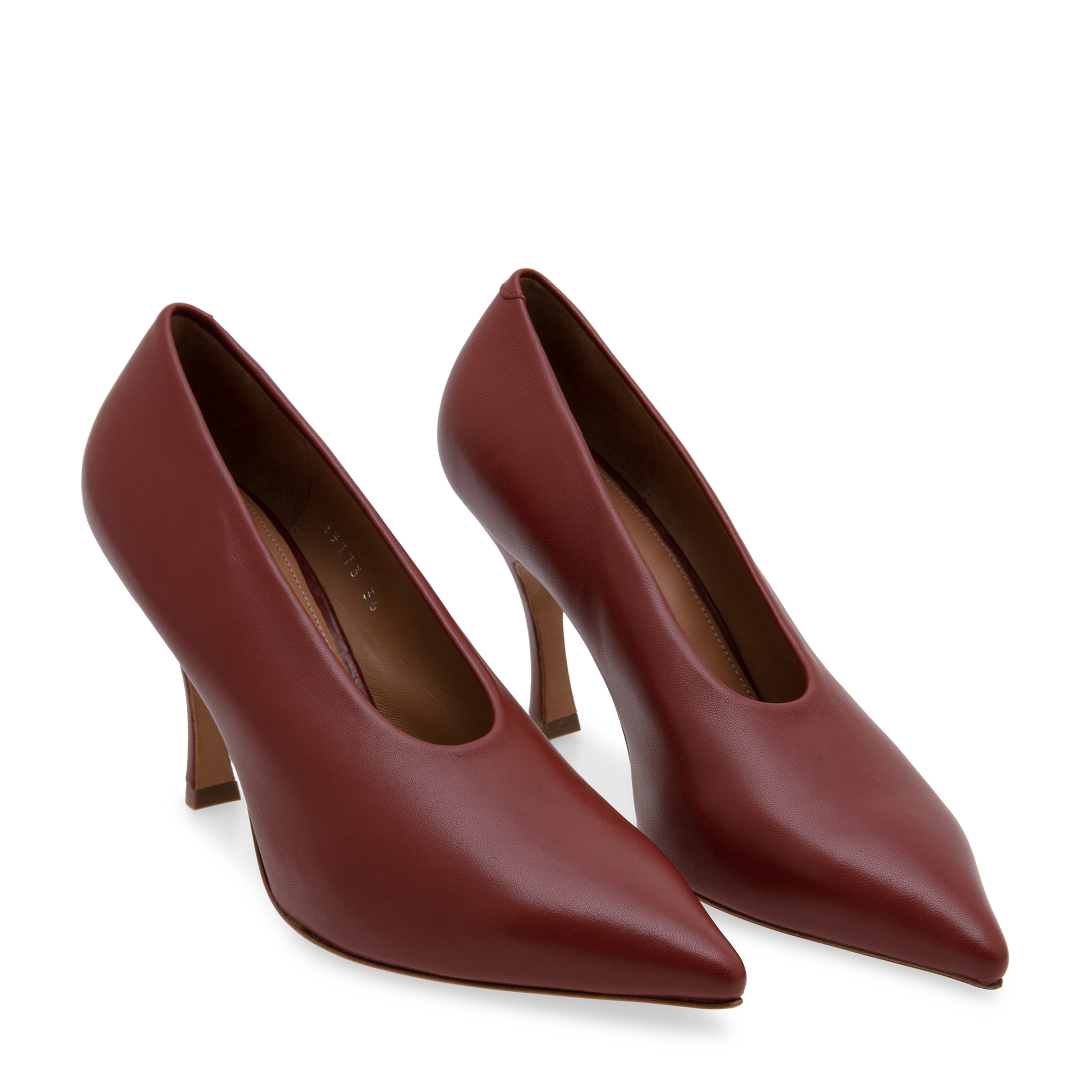 

Leather pumps, Brown
