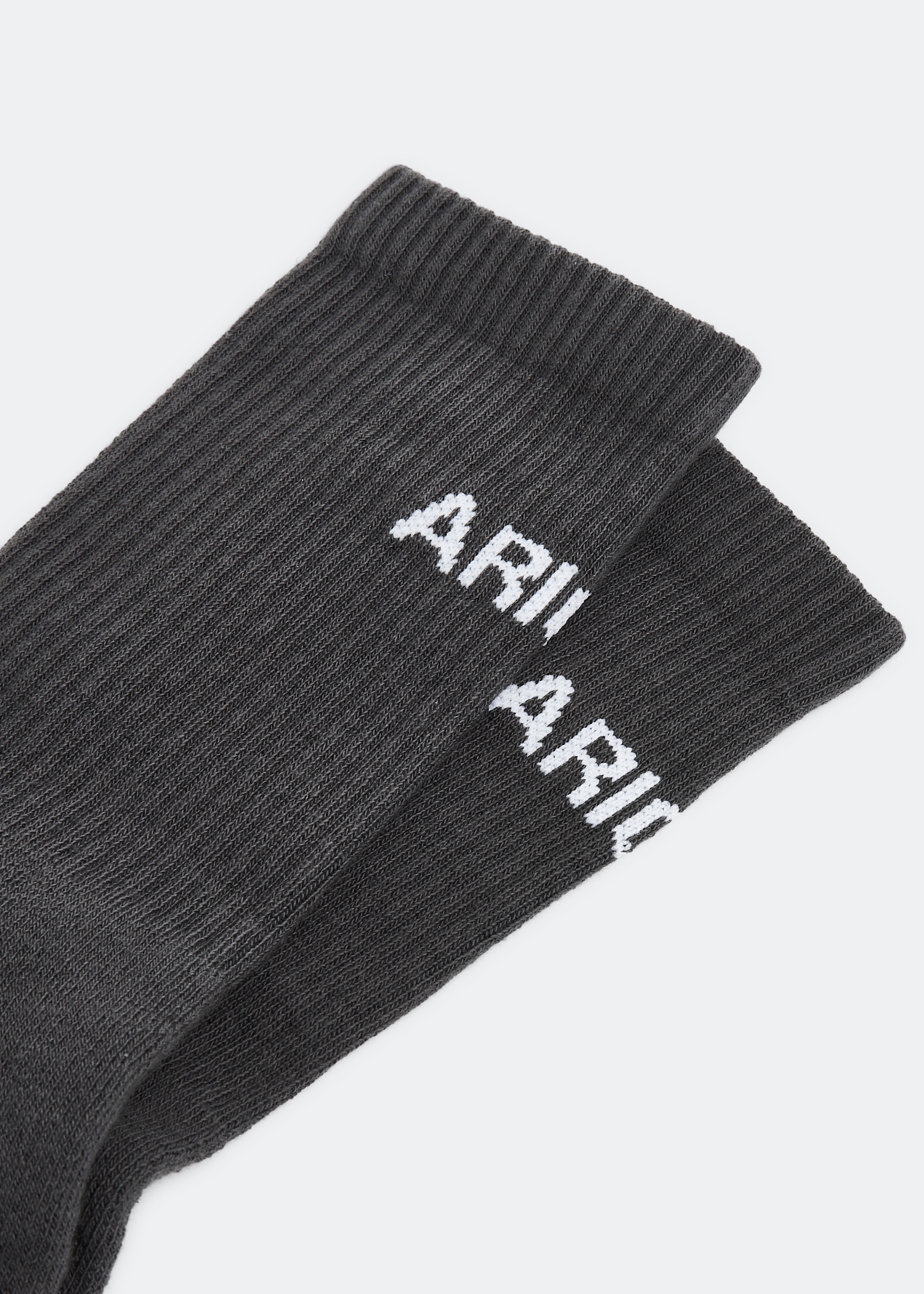 

Arigato Logo tube socks, Black