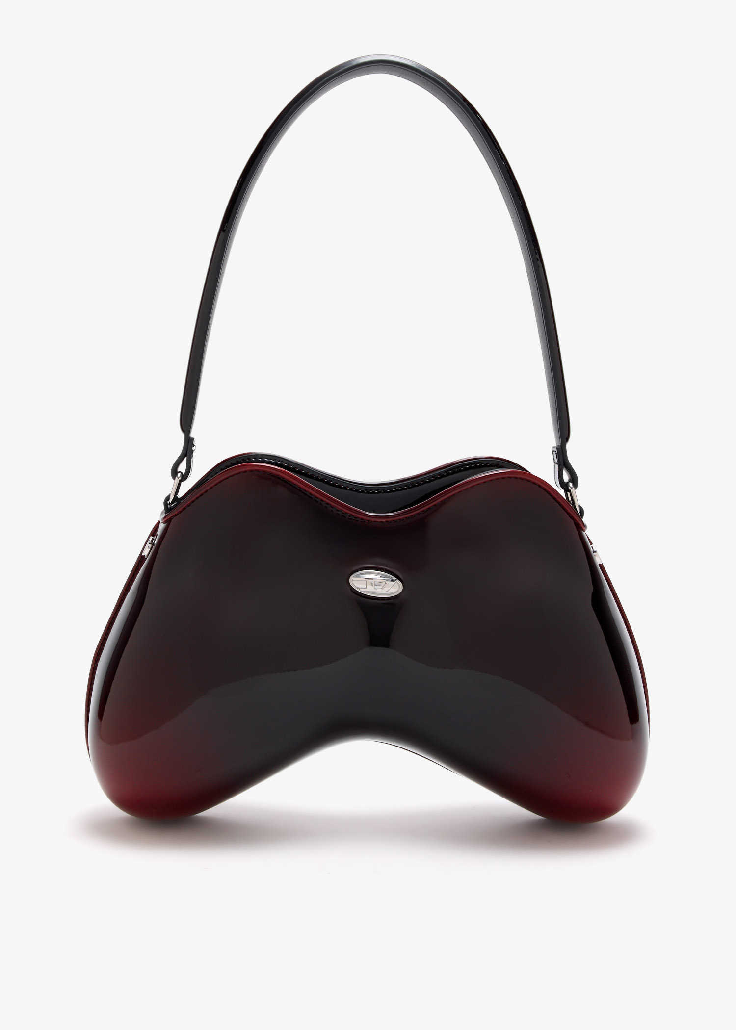 

Double-D shoulder bag, Burgundy