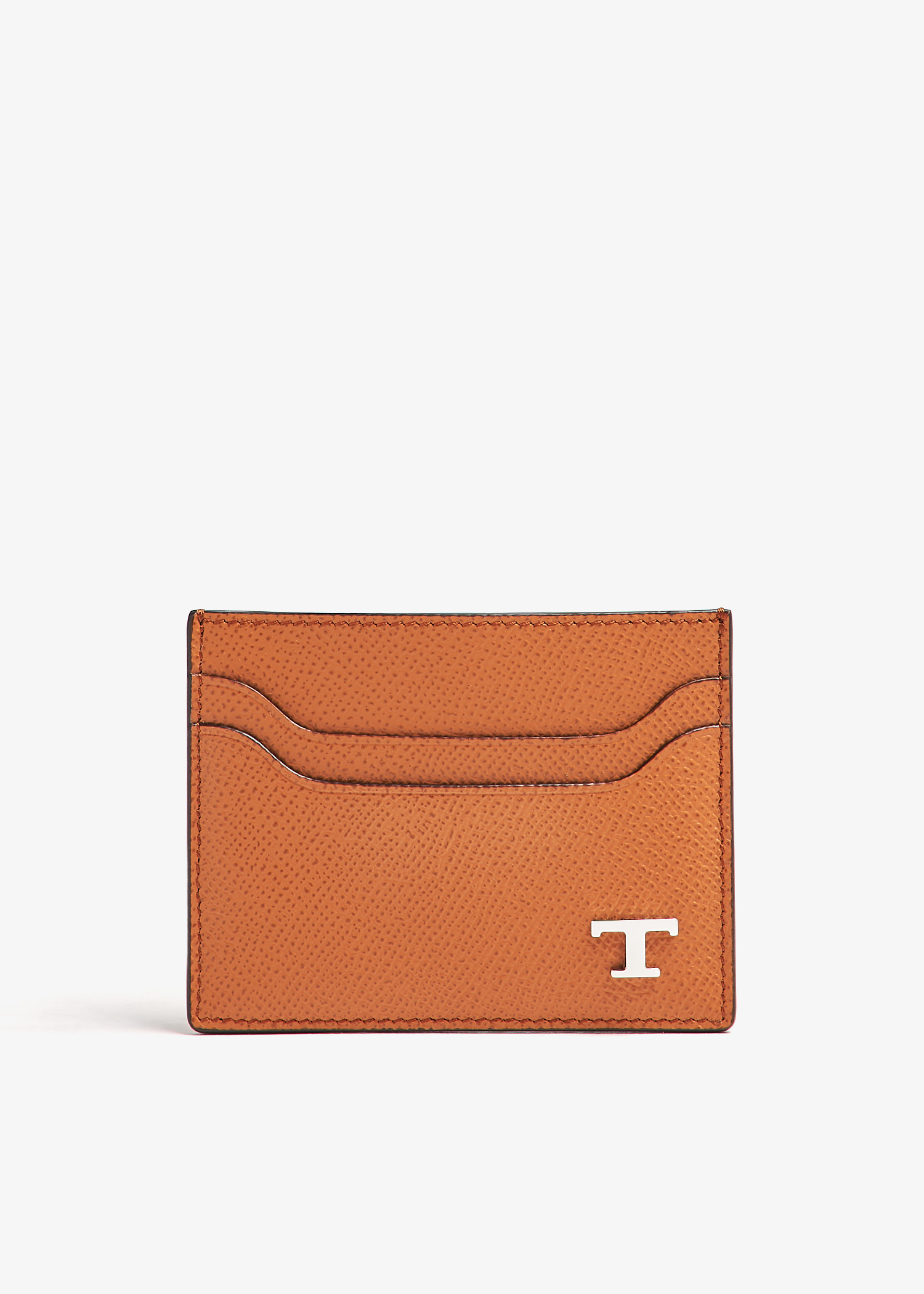 

Leather cardholder, Brown