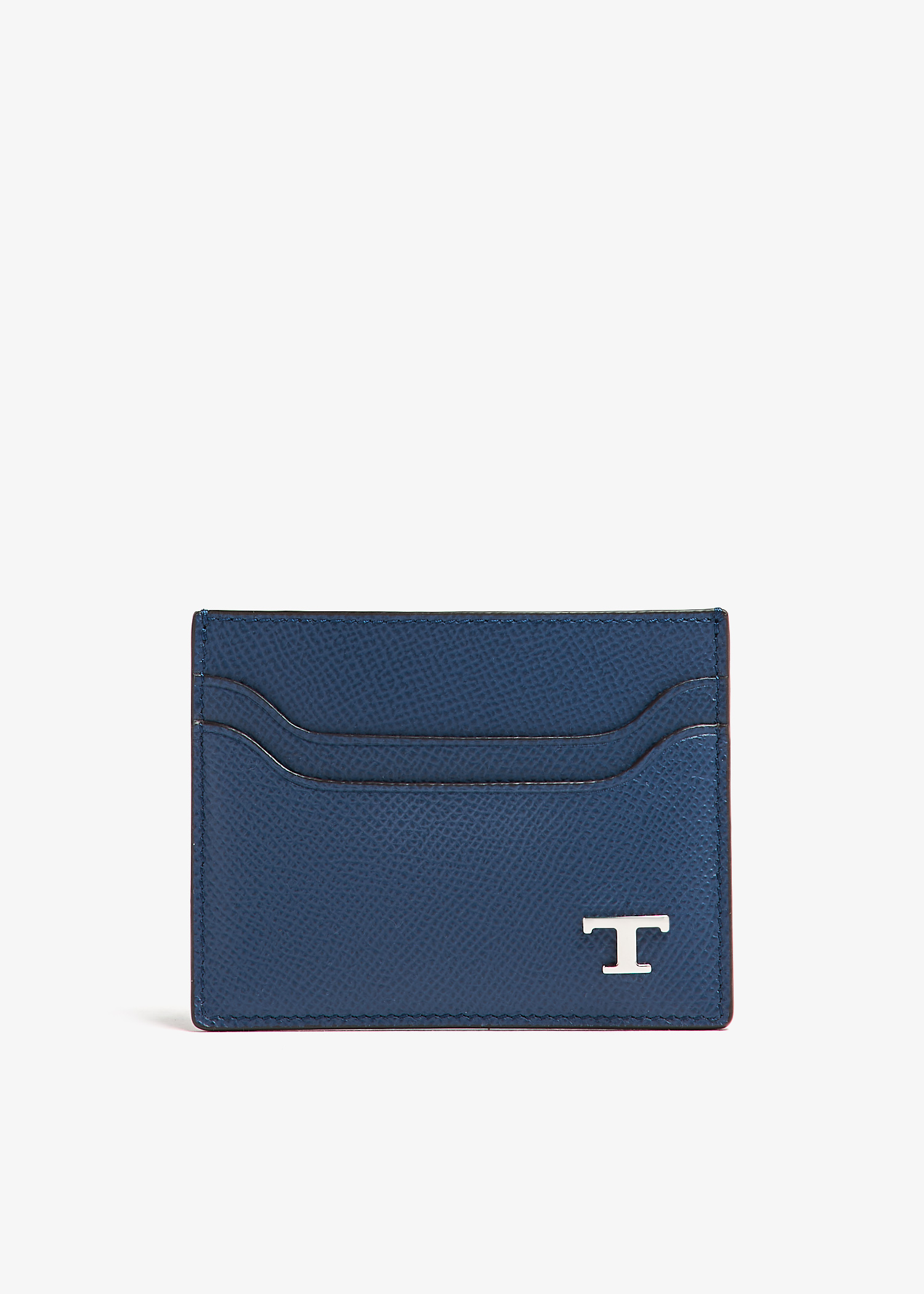 

Leather cardholder, Blue